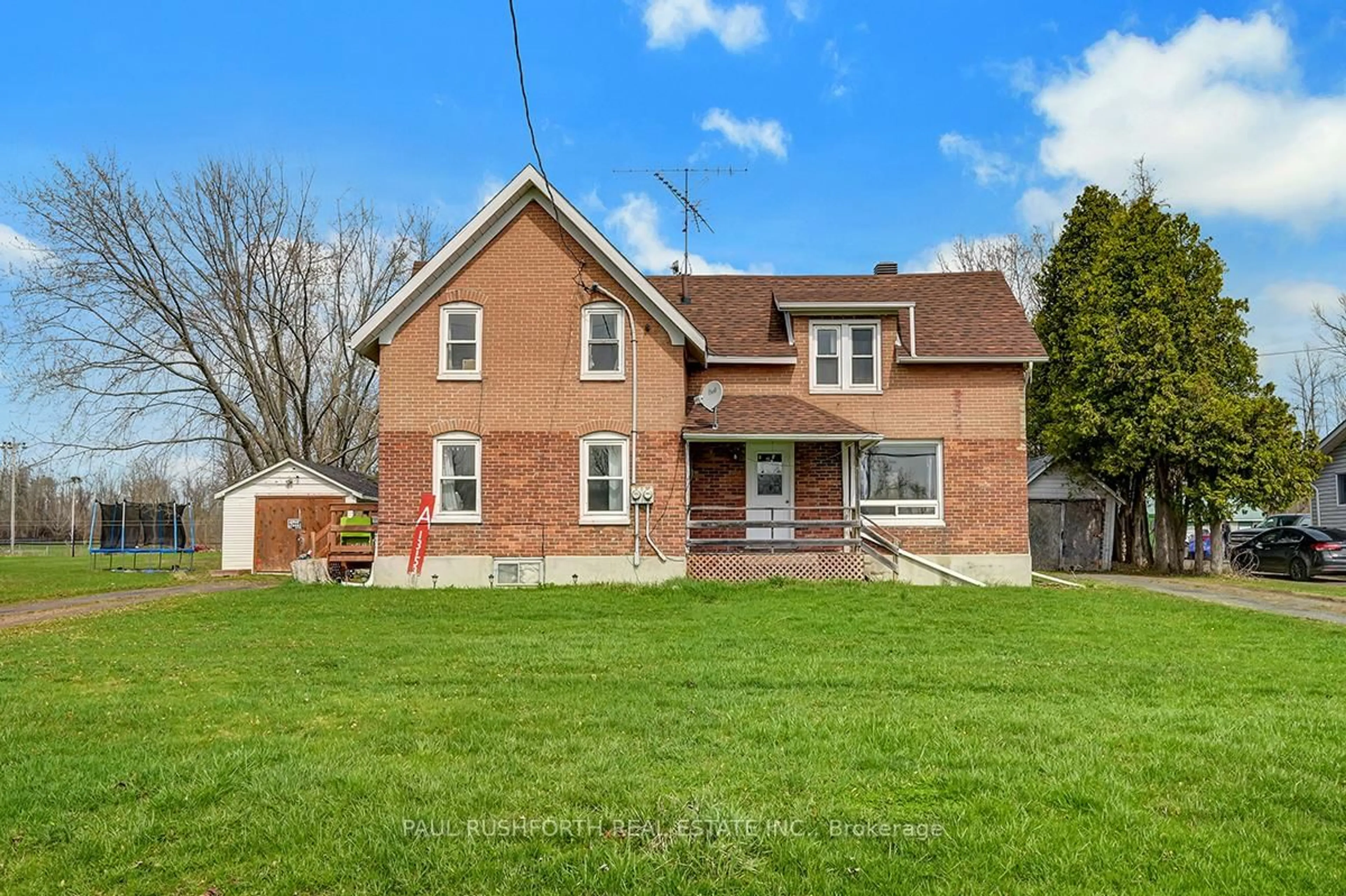 Home with brick exterior material, street for 13153 Riverside Dr, South Dundas Ontario K0C 1X0