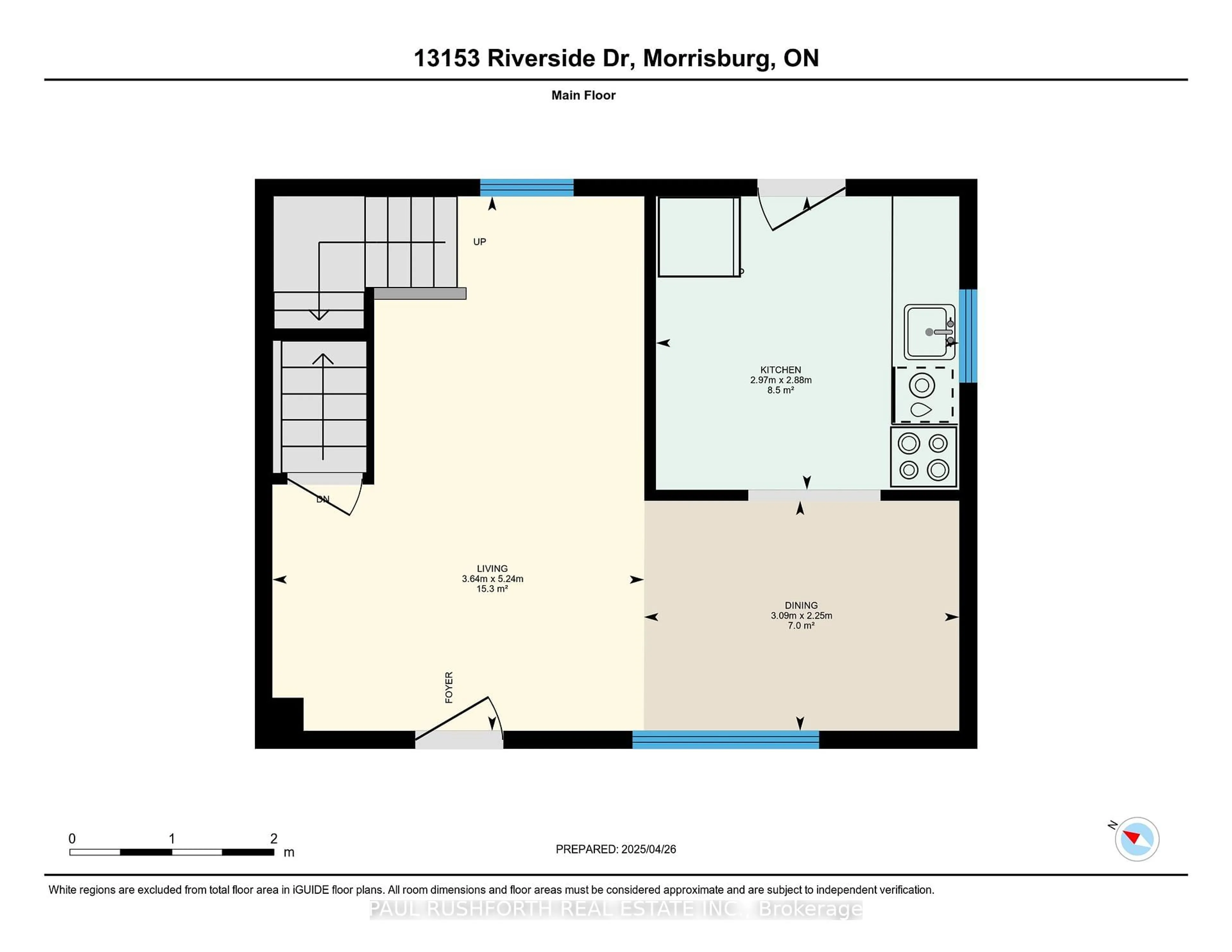 Floor plan for 13153 Riverside Dr, South Dundas Ontario K0C 1X0