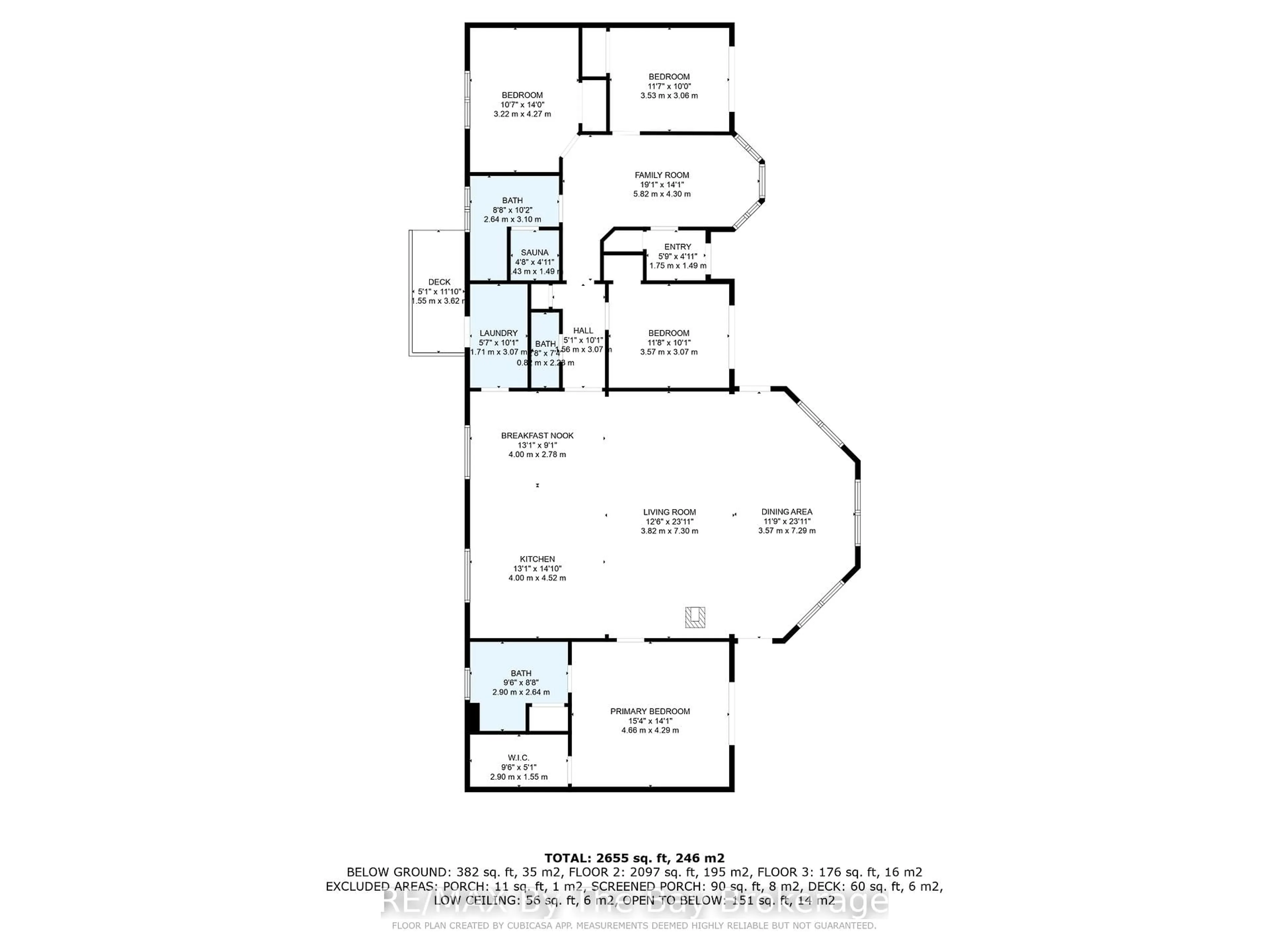 Floor plan for 3854 Is 630 Georgian Bay, Georgian Bay Ontario P0E 1E0