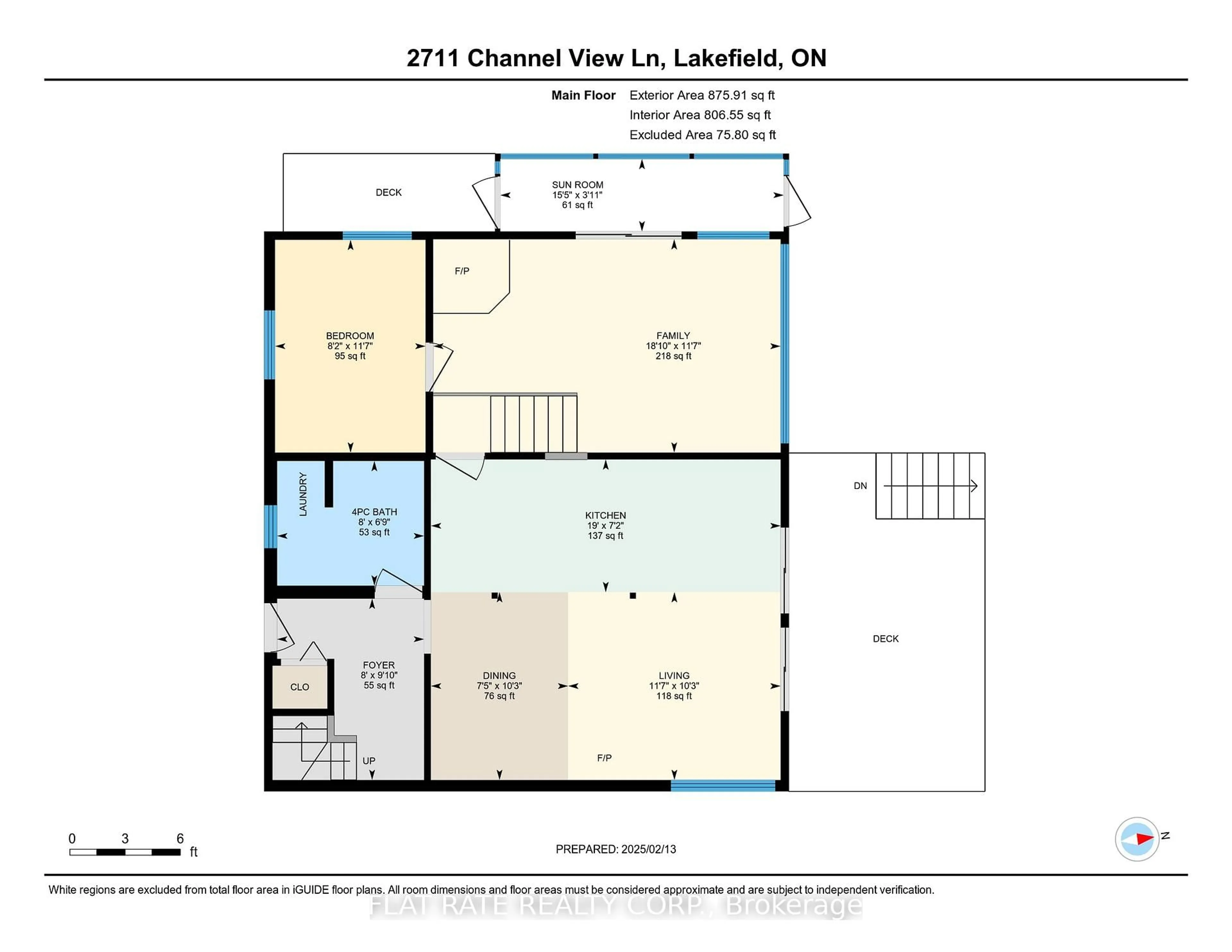 Floor plan for 2711 Channel View Lane, Smith-Ennismore-Lakefield Ontario K0L 2H0