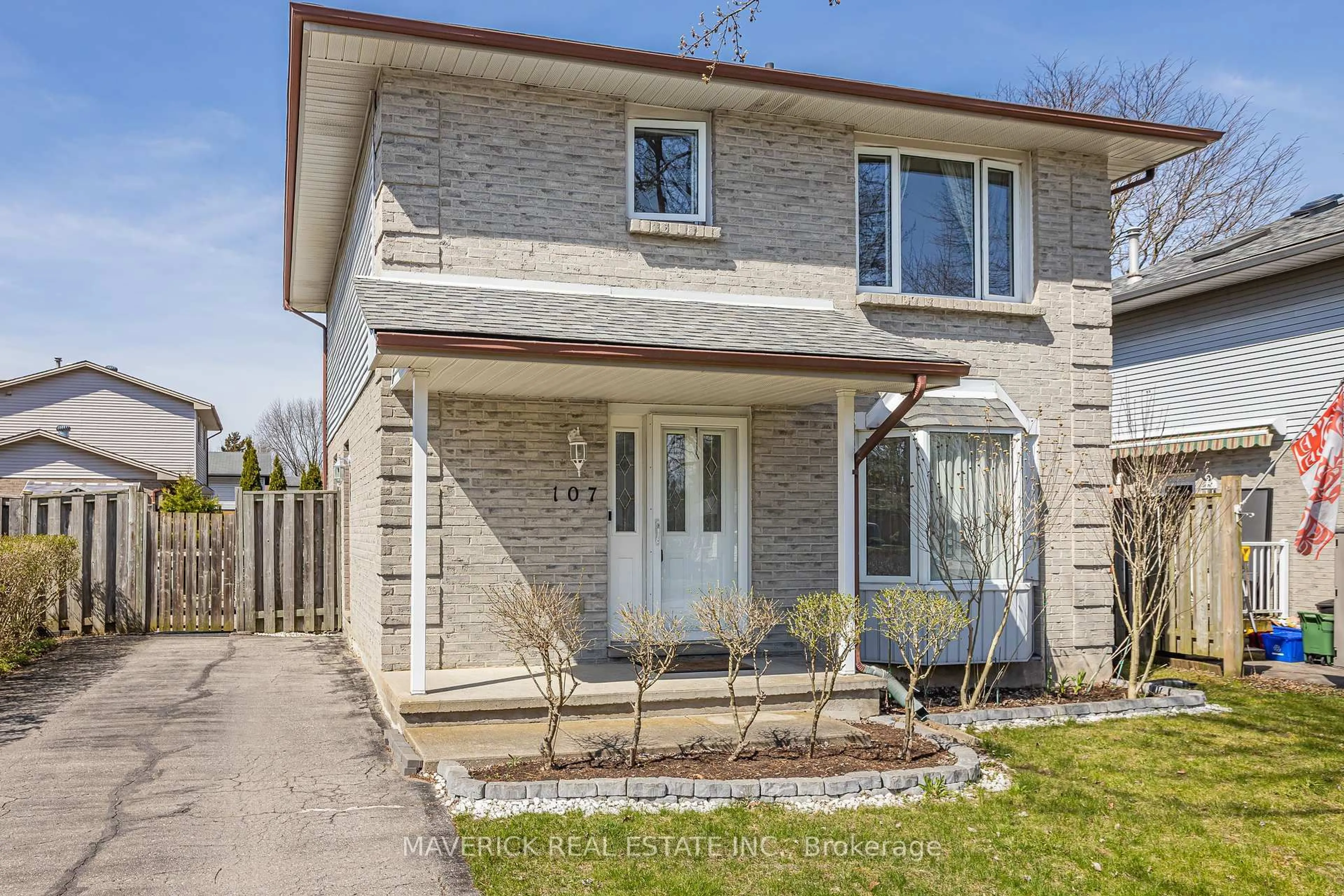 Home with brick exterior material, street for 107 Ardsley Cres, London North Ontario N6G 3W6