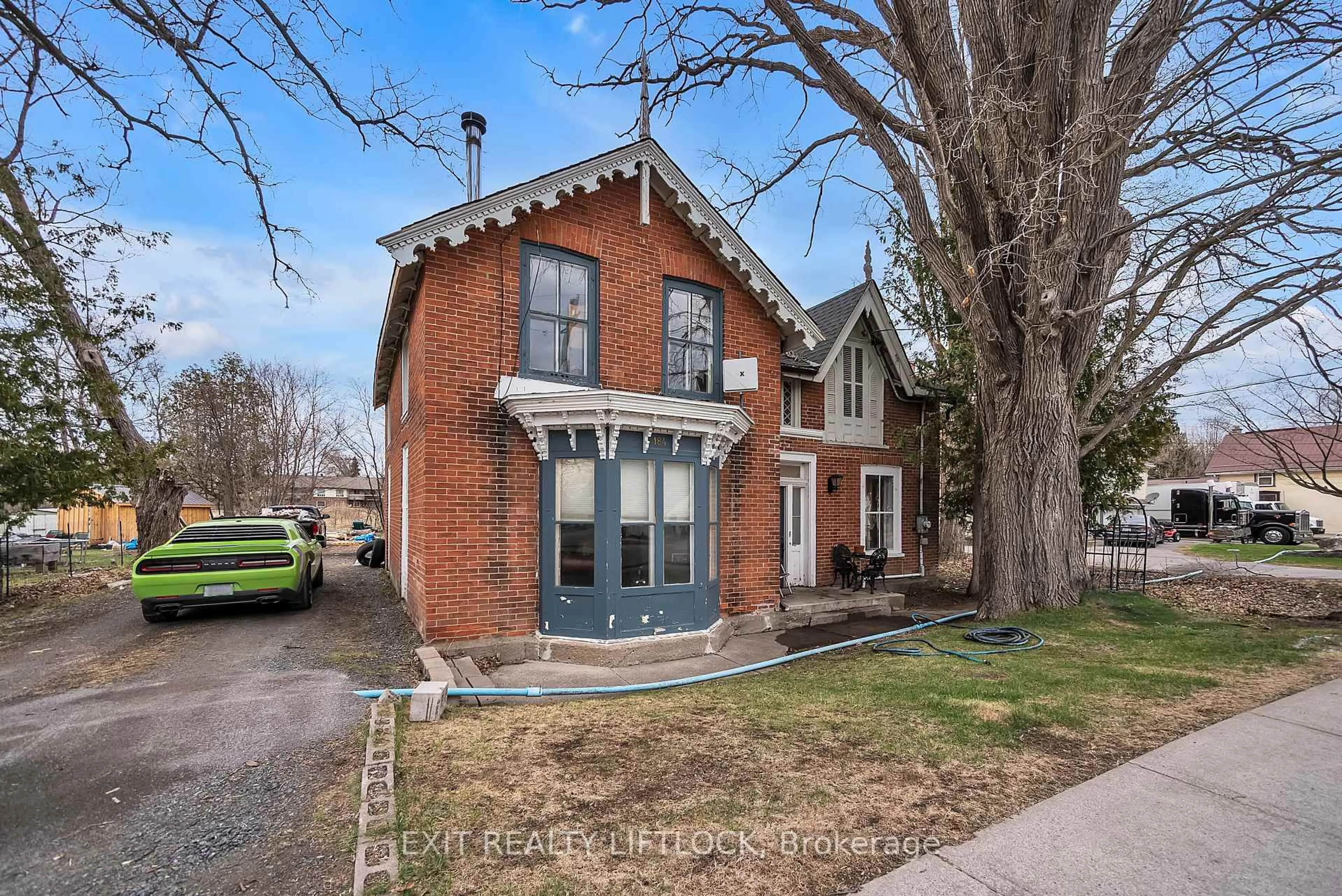 Home with brick exterior material, street for 184 St. Lawrence St, Madoc Ontario K0K 2K0