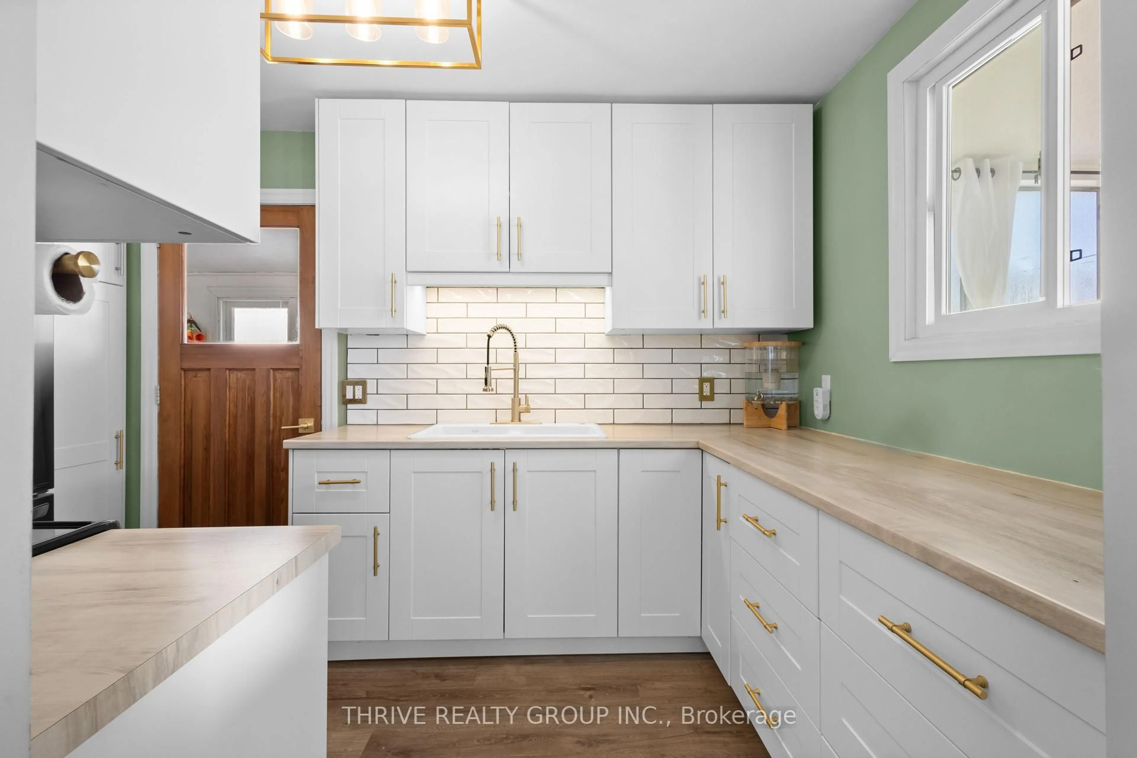 Open concept kitchen, ceramic/tile floor for 157 Harley St, London East Ontario N5Y 2C1