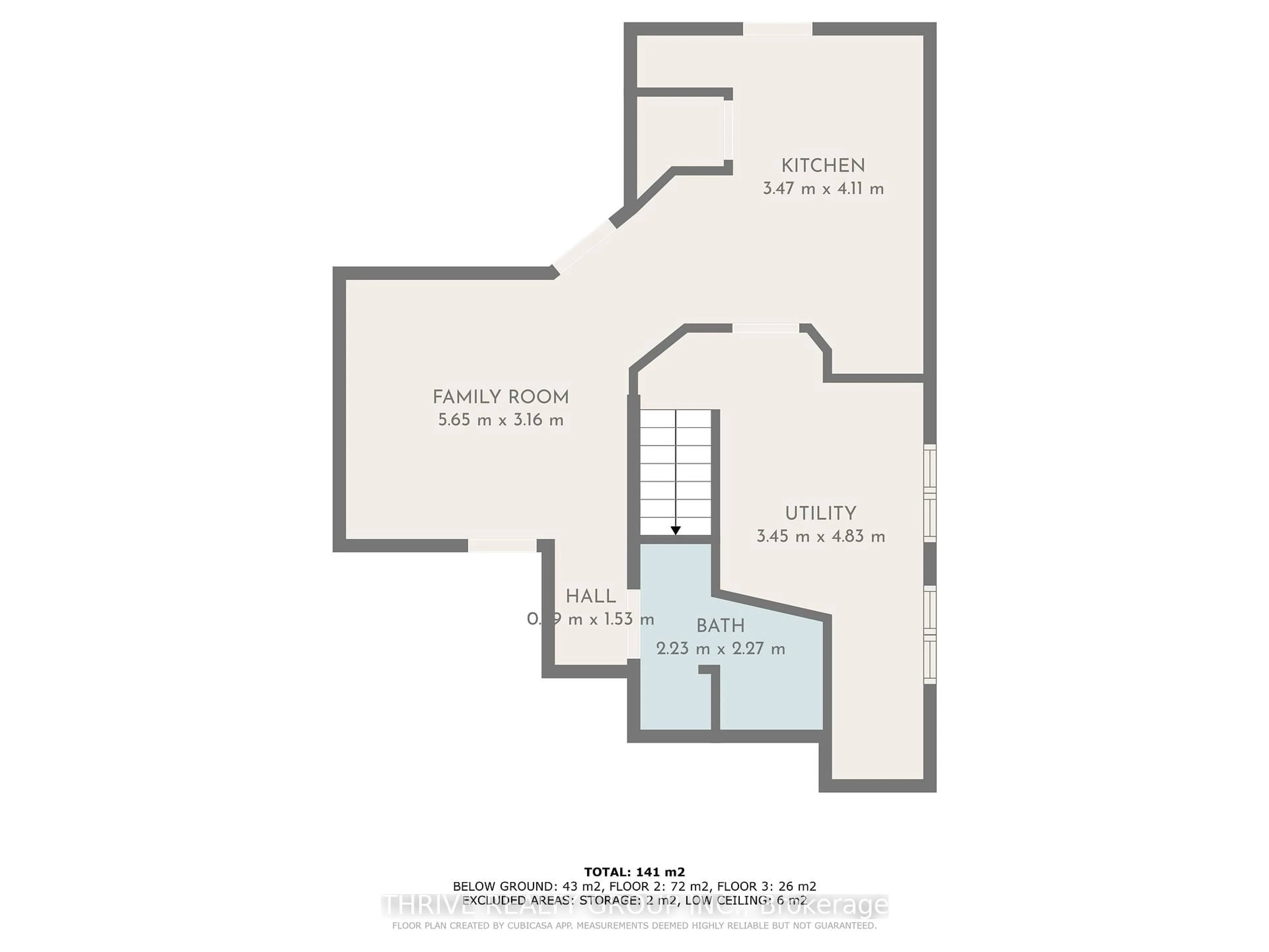 Floor plan for 157 Harley St, London East Ontario N5Y 2C1