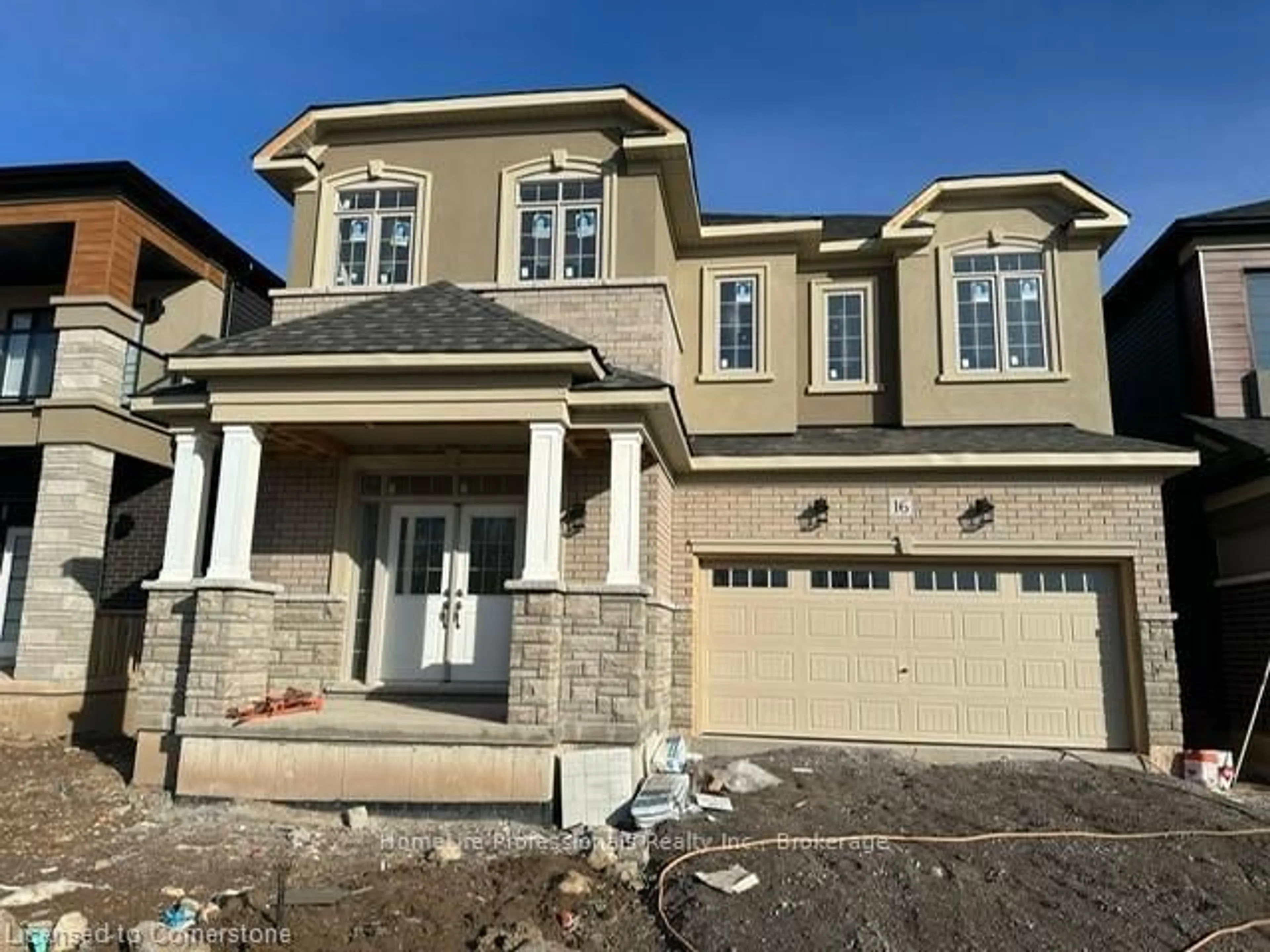 Home with brick exterior material, street for 16 Waldron St, Brantford Ontario N3V 0B8