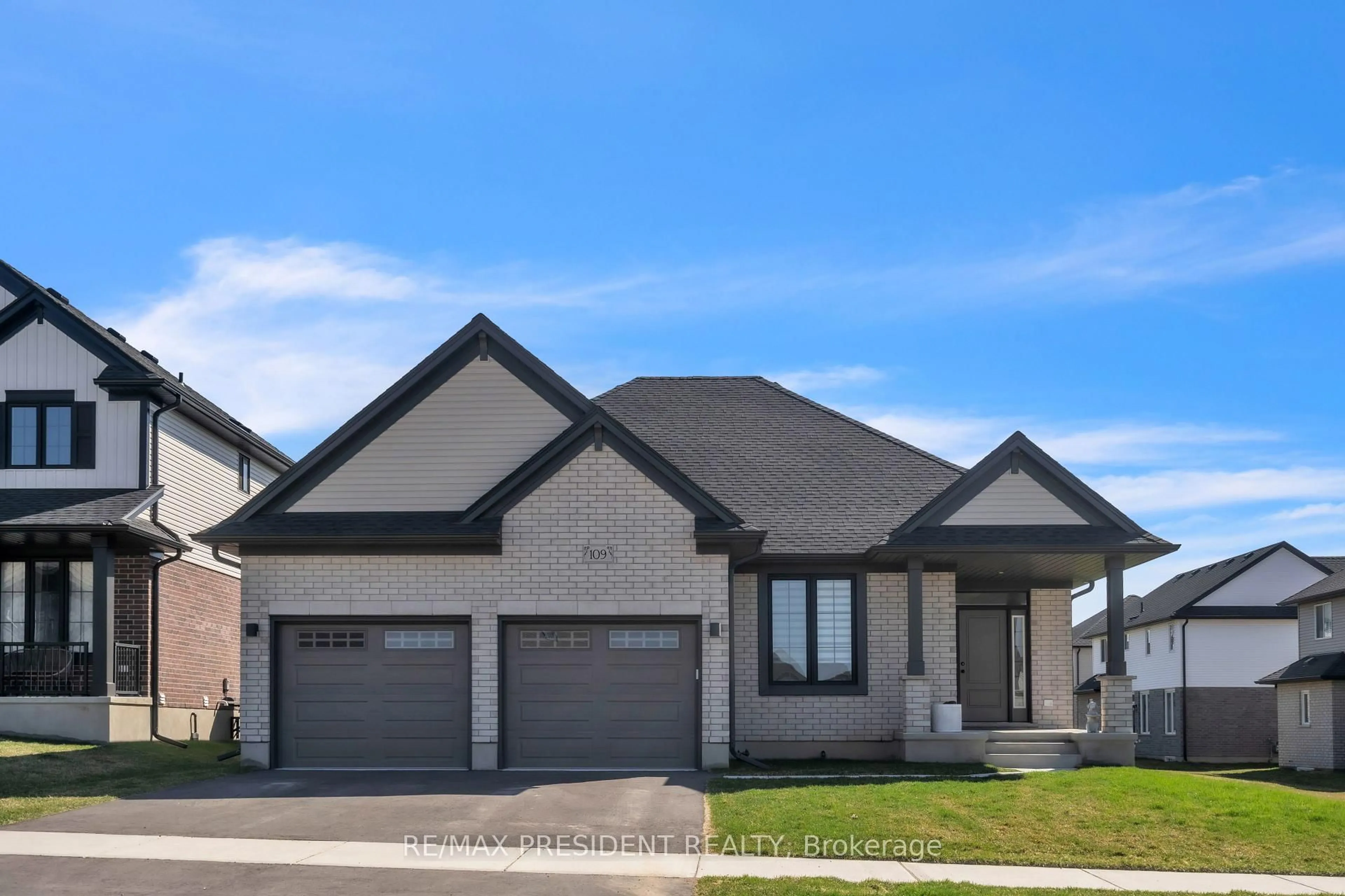 Home with brick exterior material, street for 109 Greydon Dr, South-West Oxford Ontario N0J 1N0