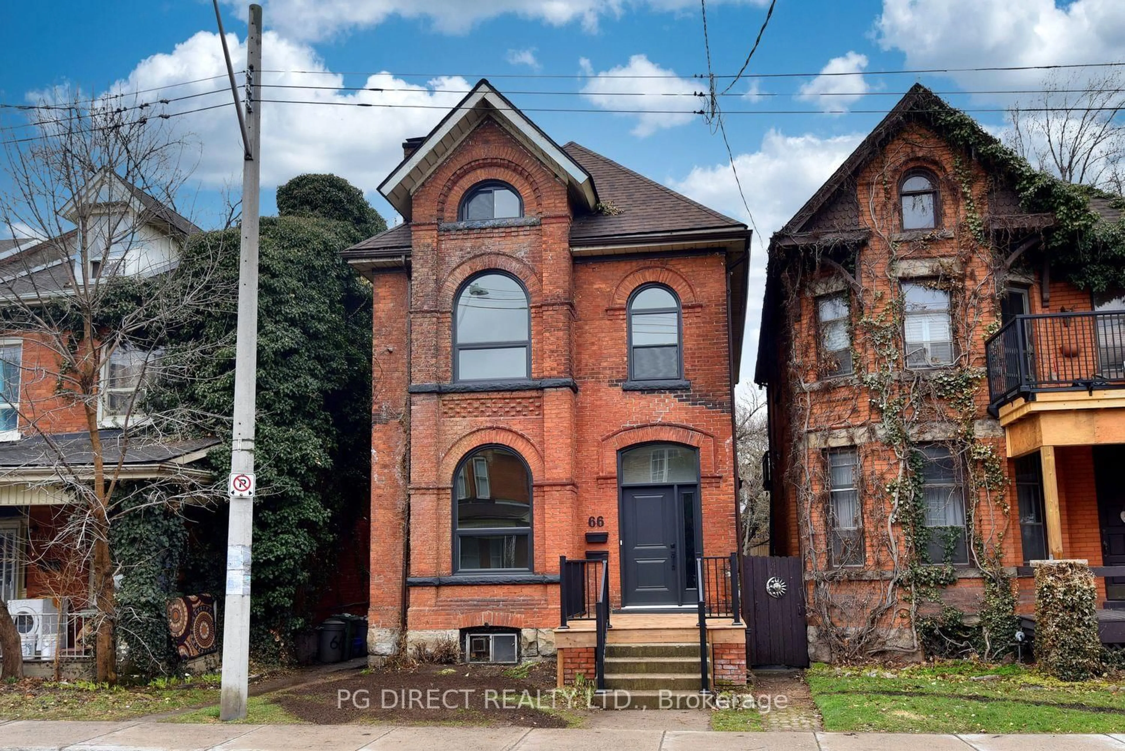 Home with brick exterior material, building for 66 Erie Ave, Hamilton Ontario L8N 2W6