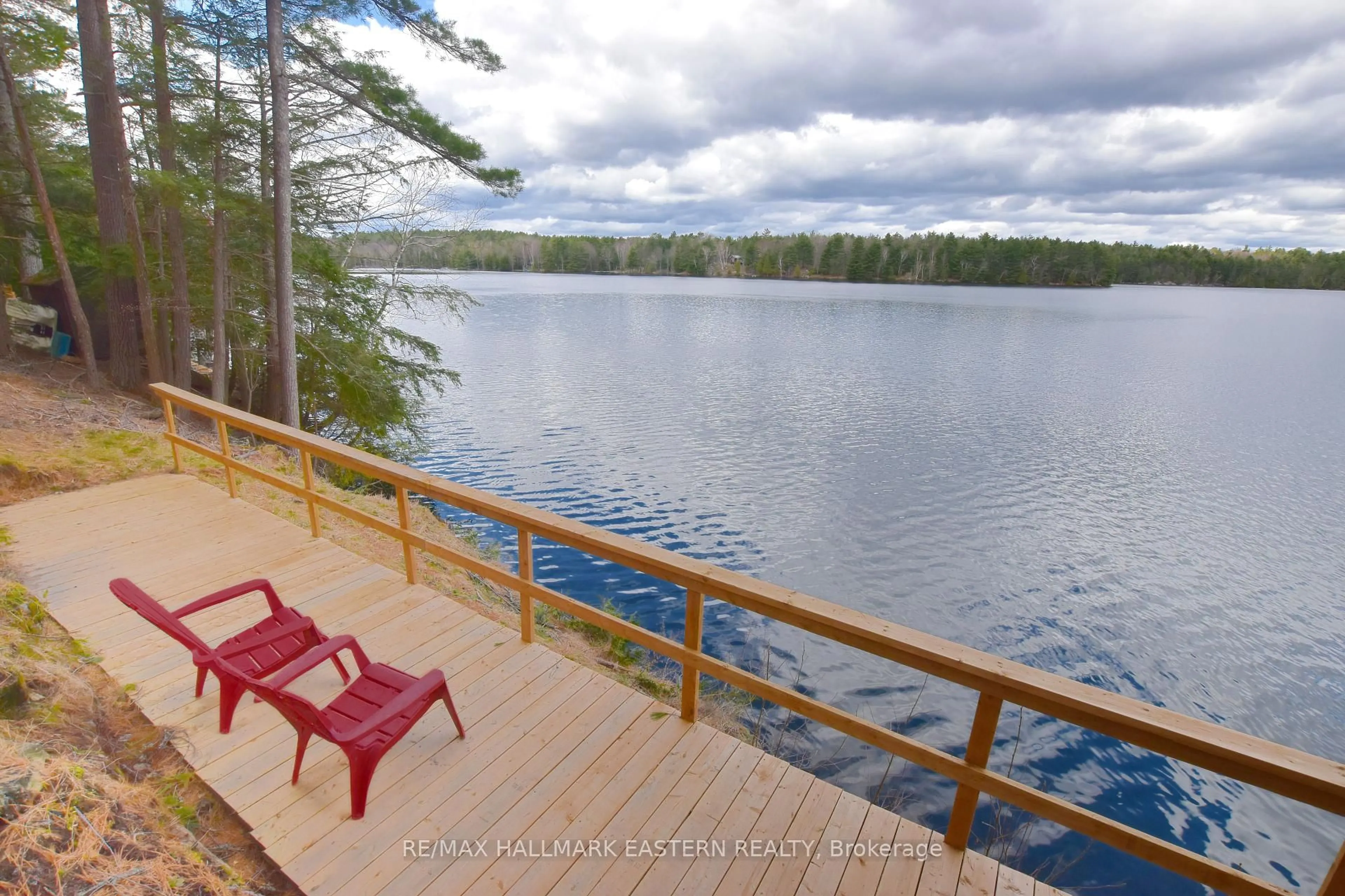 Patio, water/lake/river/ocean view for 41 Godson Rd, North Kawartha Ontario K0L 1A0