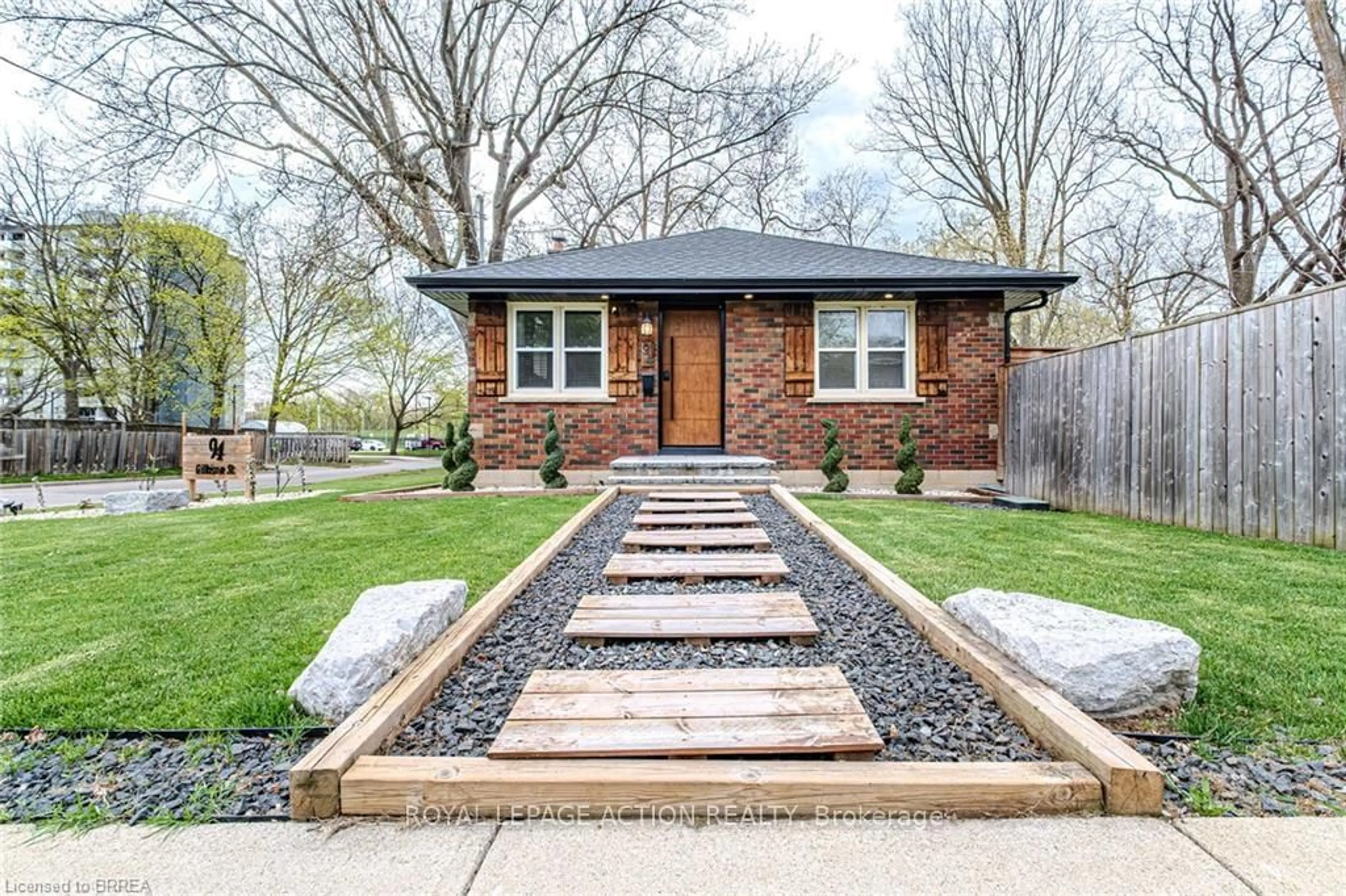 Home with brick exterior material, street for 94 Gilkison St, Brantford Ontario N3T 1Z9