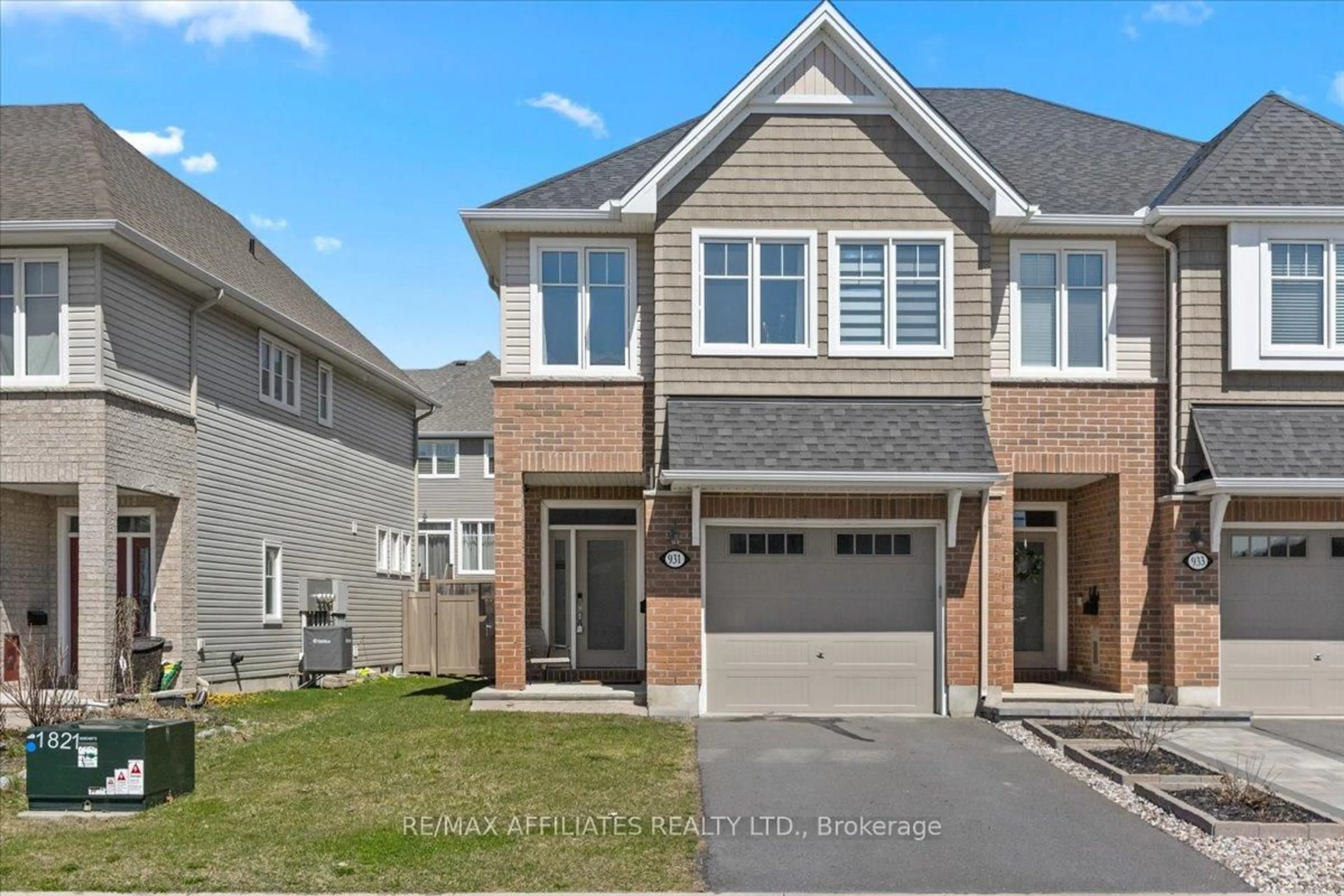 Home with brick exterior material, street for 931 Geographe Terr, Orleans Ontario K4A 1E9