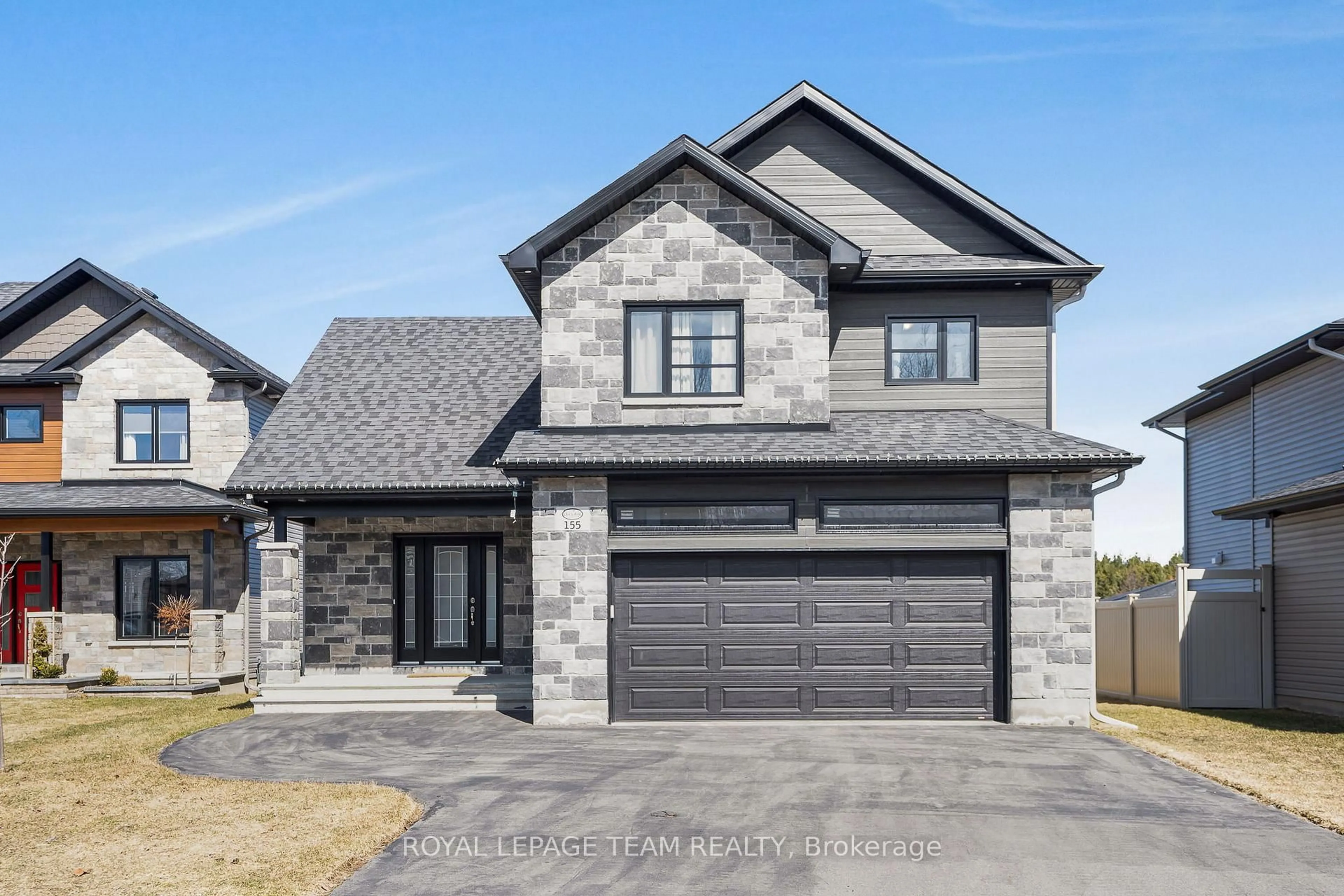 Home with brick exterior material, street for 155 Hybrid St, Russell Ontario K0A 1W0