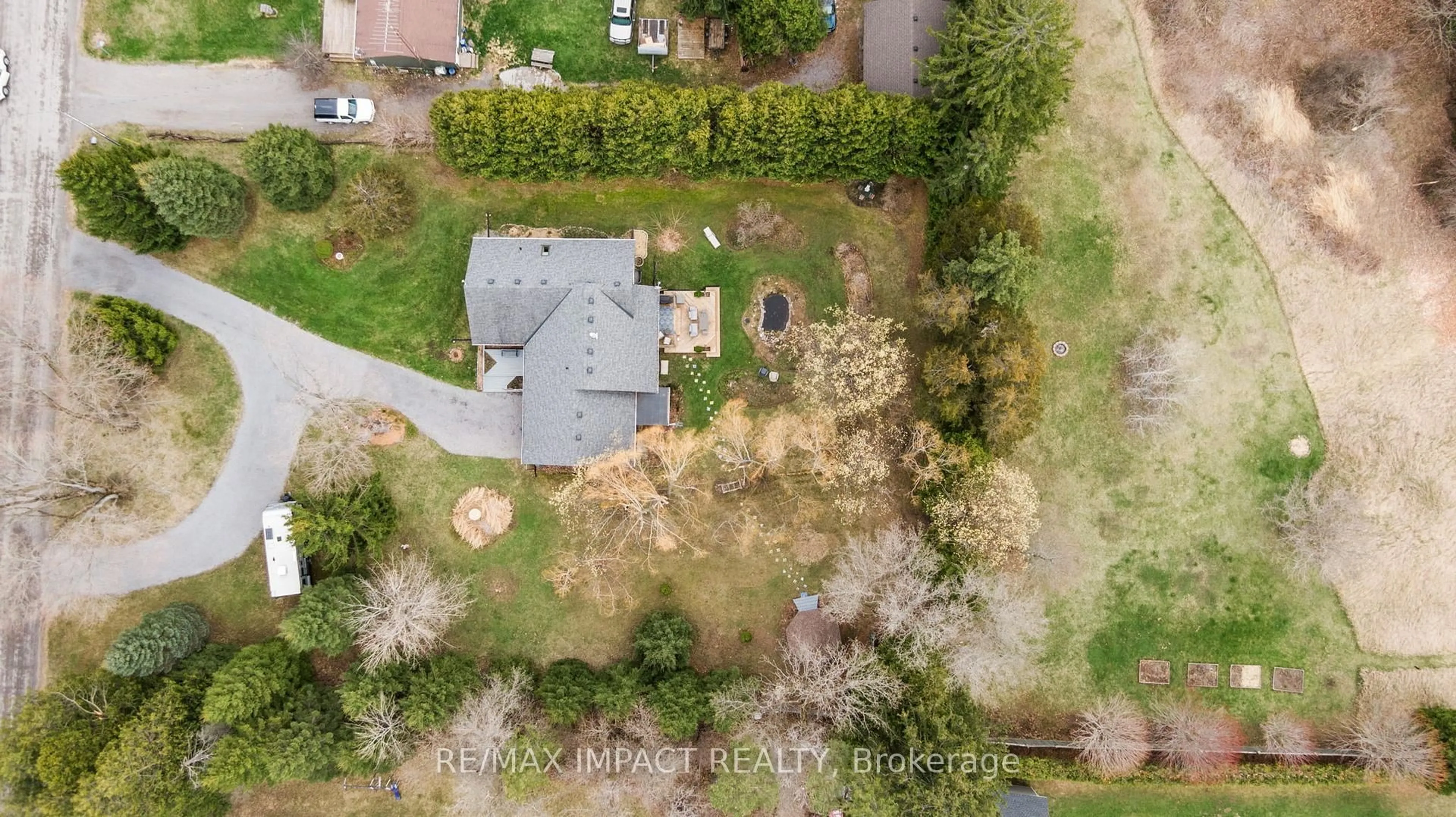 A pic from outside/outdoor area/front of a property/back of a property/a pic from drone, street for 330 Old Percy Rd, Cramahe Ontario K0K 1M0