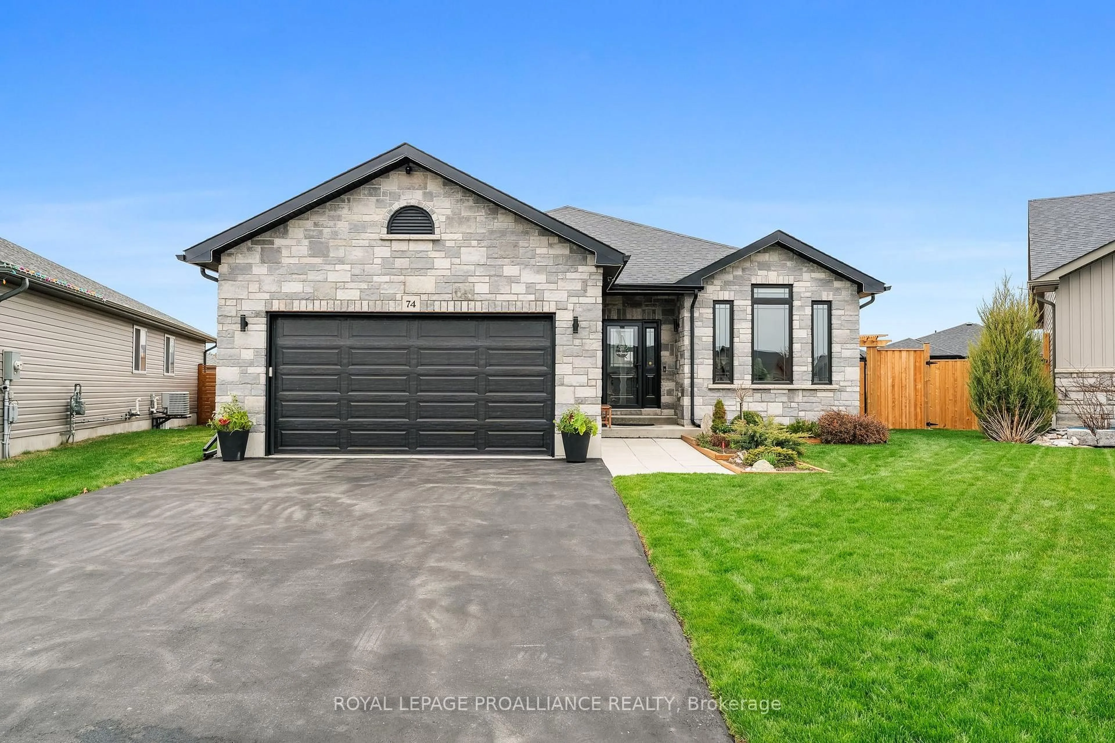 Home with brick exterior material, street for 74 Deacon Pl, Belleville Ontario K8P 5G4