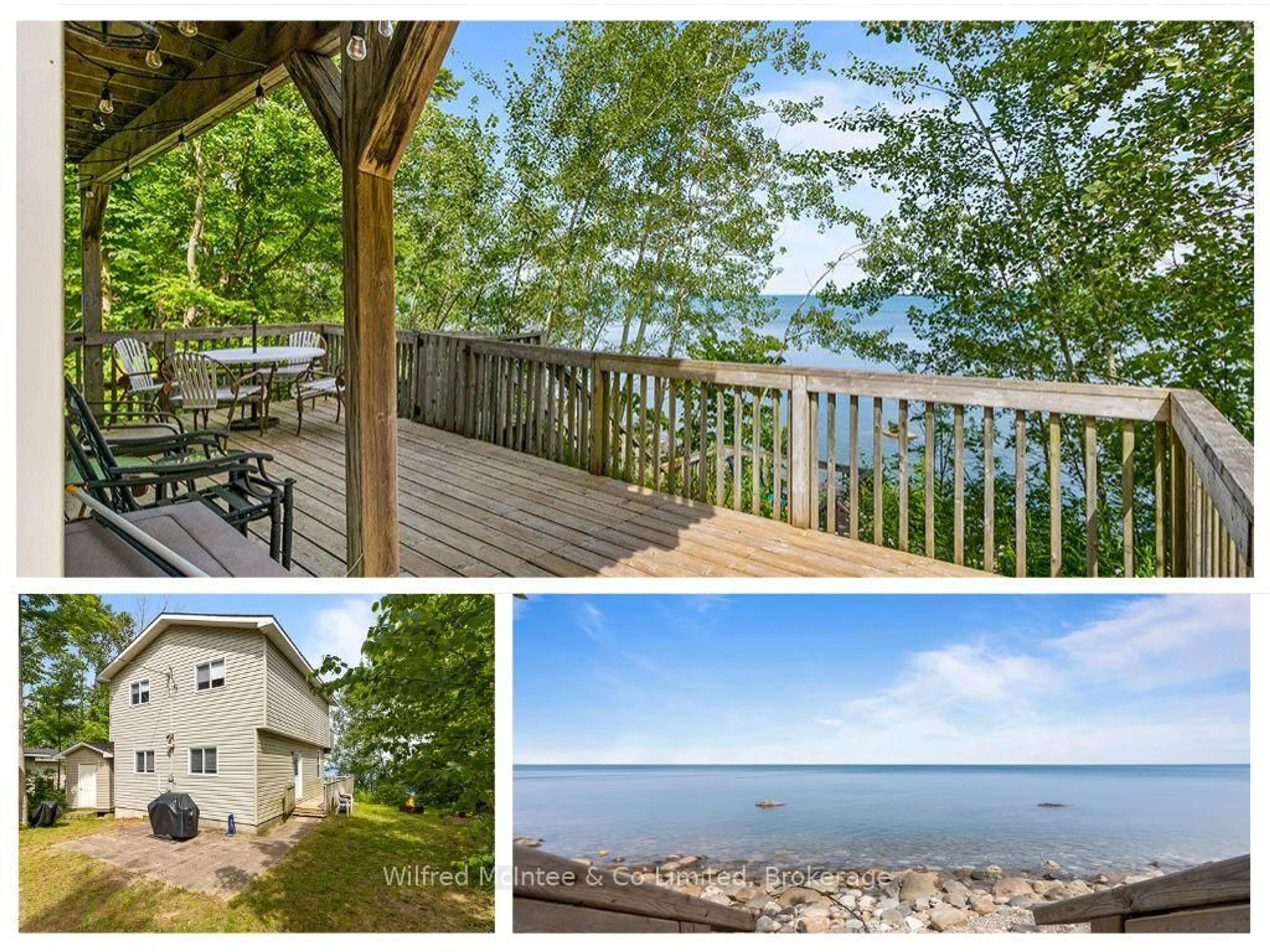 A pic from outside/outdoor area/front of a property/back of a property/a pic from drone, water/lake/river/ocean view for 639 BRUCE ROAD 13 N/A, Native Leased Lands Ontario N0H 2L0