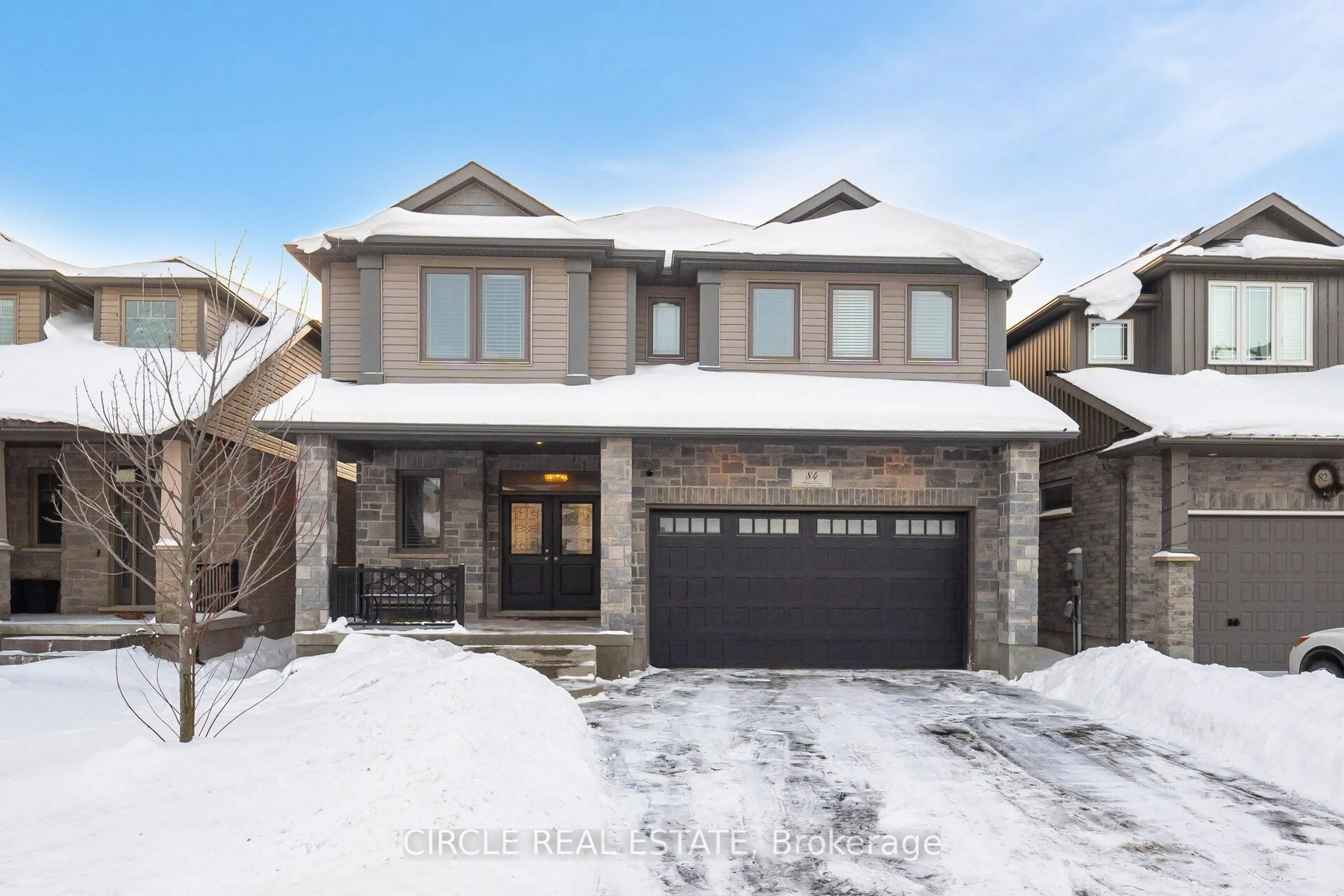 Home with brick exterior material, street for 84 Taylor Dr, East Luther Grand Valley Ontario L9W 6P3