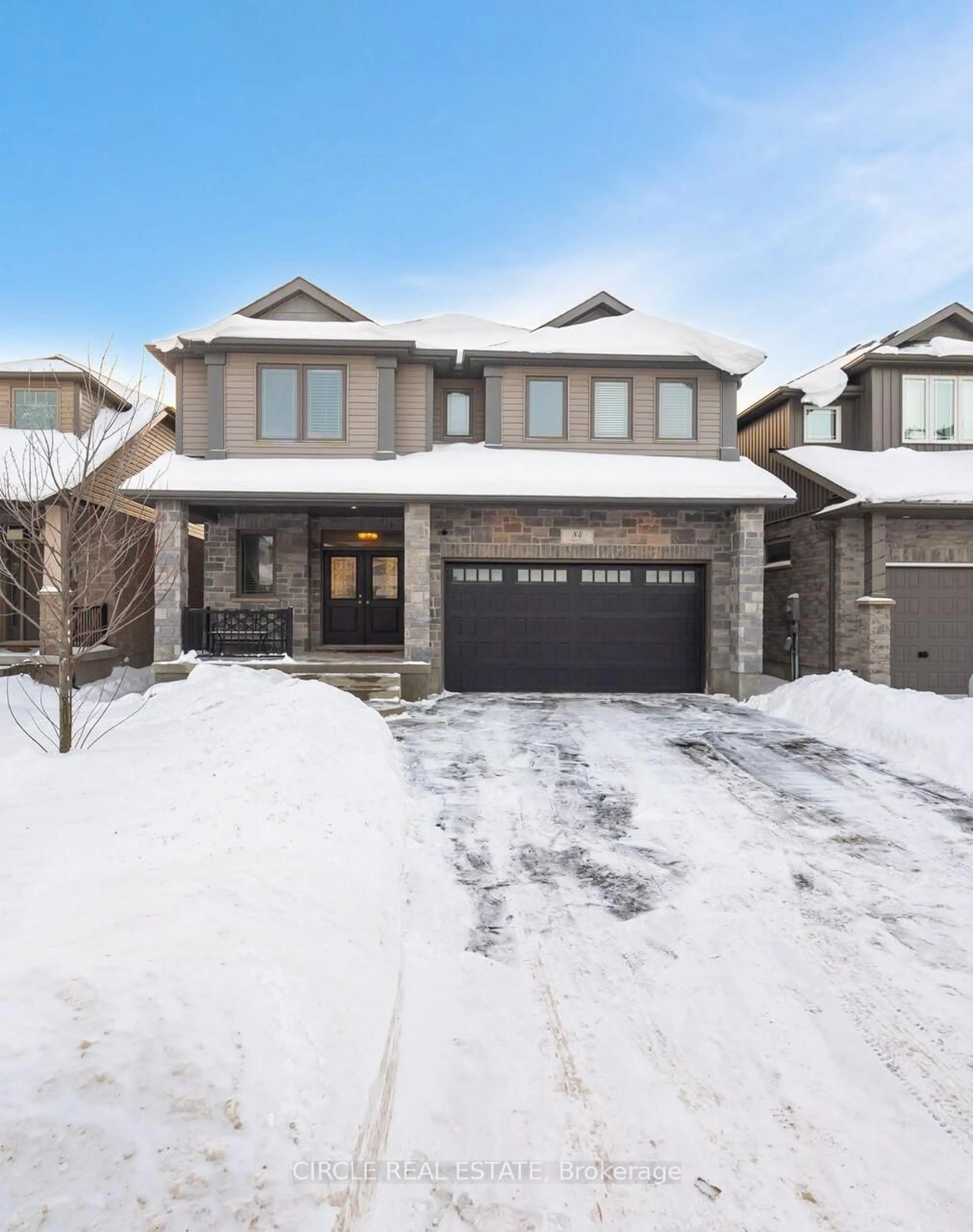 Home with brick exterior material, street for 84 Taylor Dr, East Luther Grand Valley Ontario L9W 6P3