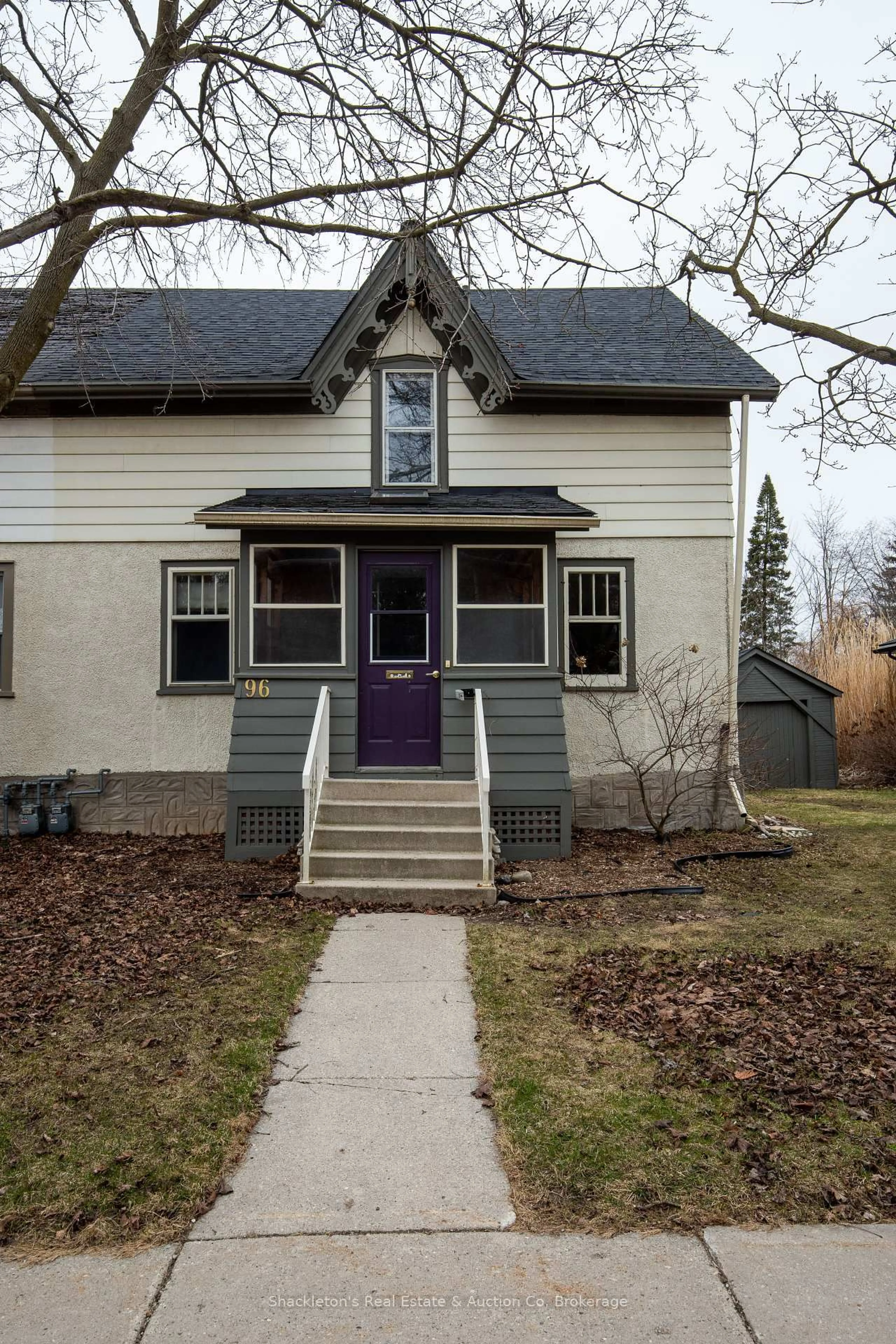 Home with vinyl exterior material, street for 96 Charles St, Stratford Ontario N5A 5X7