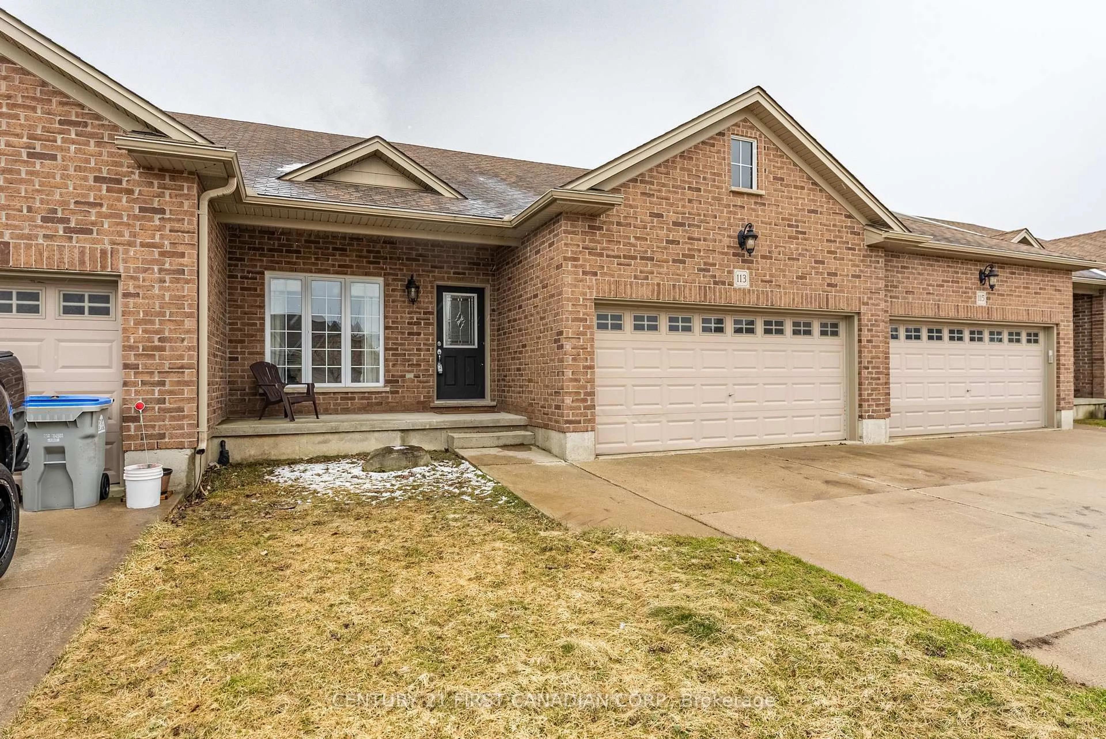 Home with brick exterior material, street for 113 Radcliffe Cres, Lucan Biddulph Ontario N0M 2J0