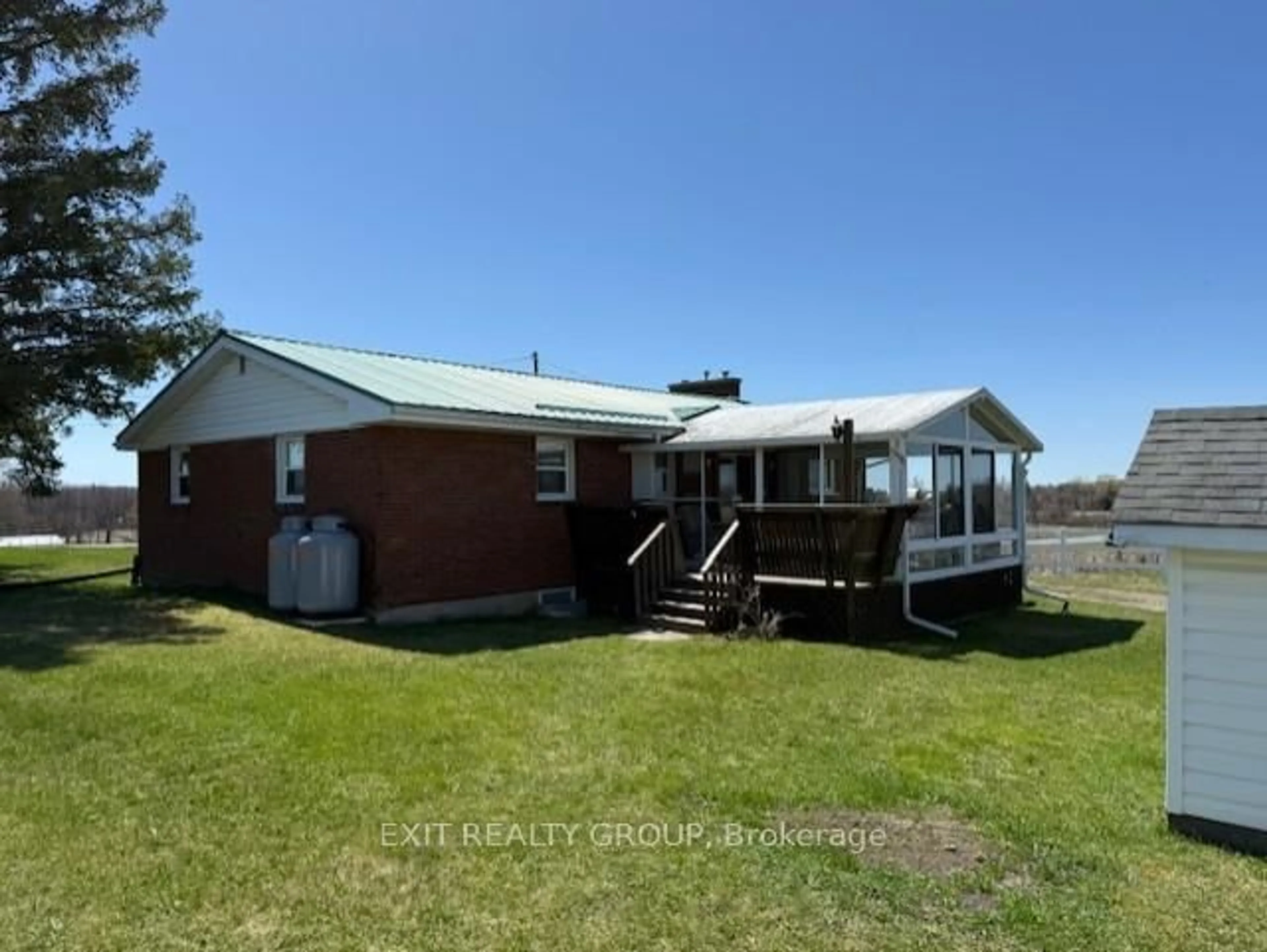 A pic from outside/outdoor area/front of a property/back of a property/a pic from drone, unknown for 526 Hoards Rd, Stirling Ontario K0K 3E0