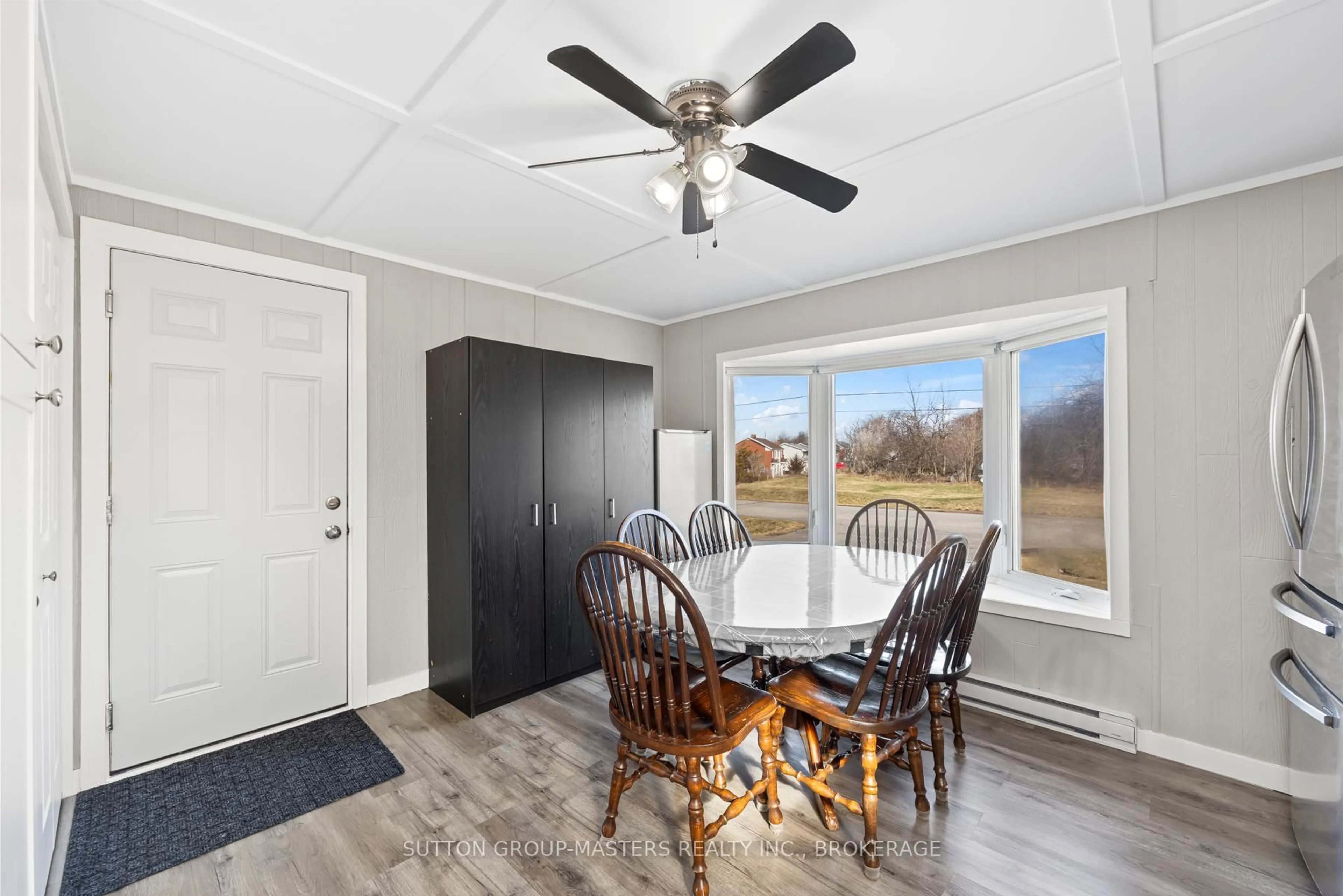 Dining room, wood/laminate floor for 38 Kapyong Cres, Kingston Ontario K7K 5T5