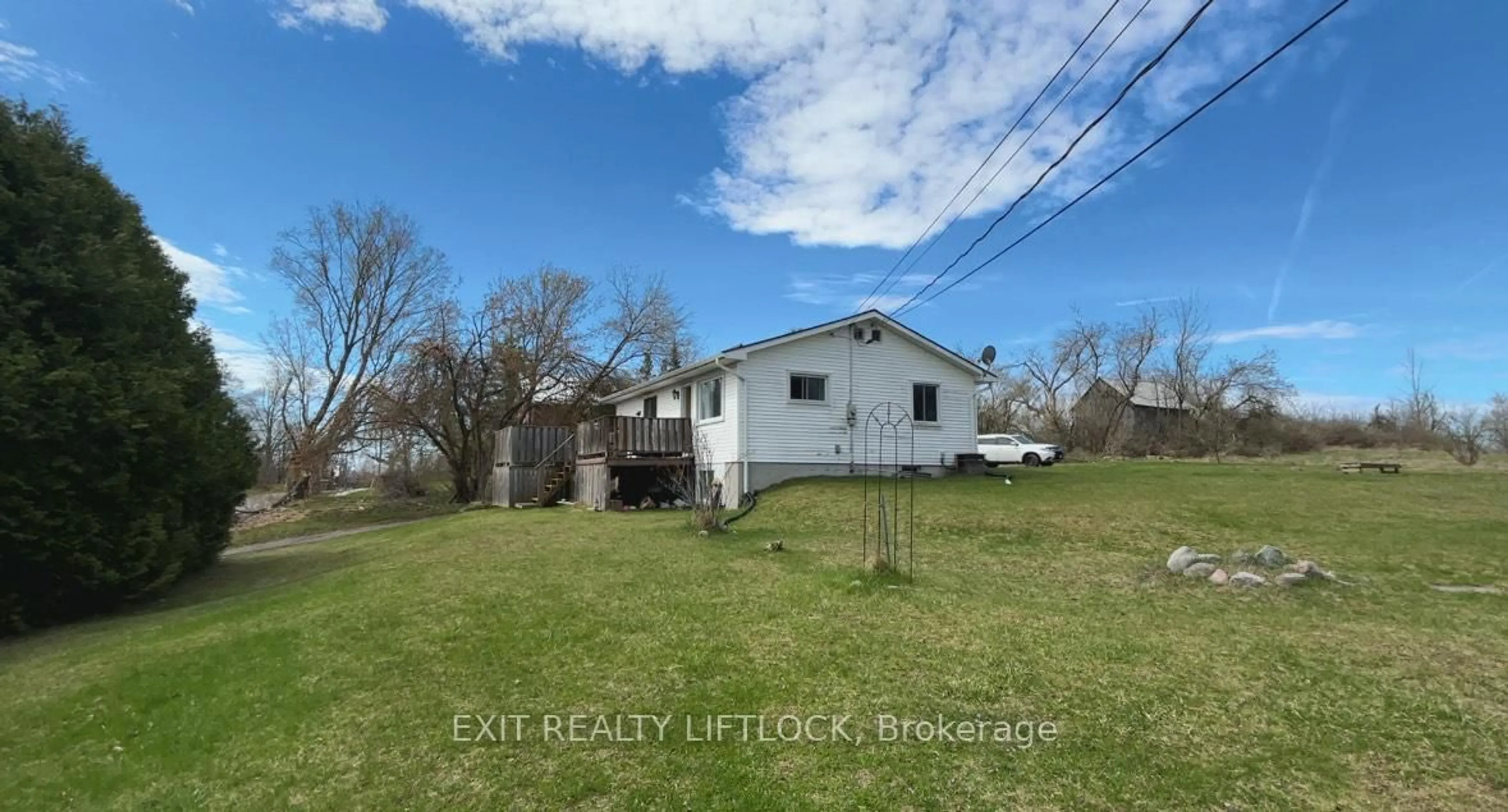 A pic from outside/outdoor area/front of a property/back of a property/a pic from drone, water/lake/river/ocean view for 188 Ixl Rd, Trent Hills Ontario K0L 1L0