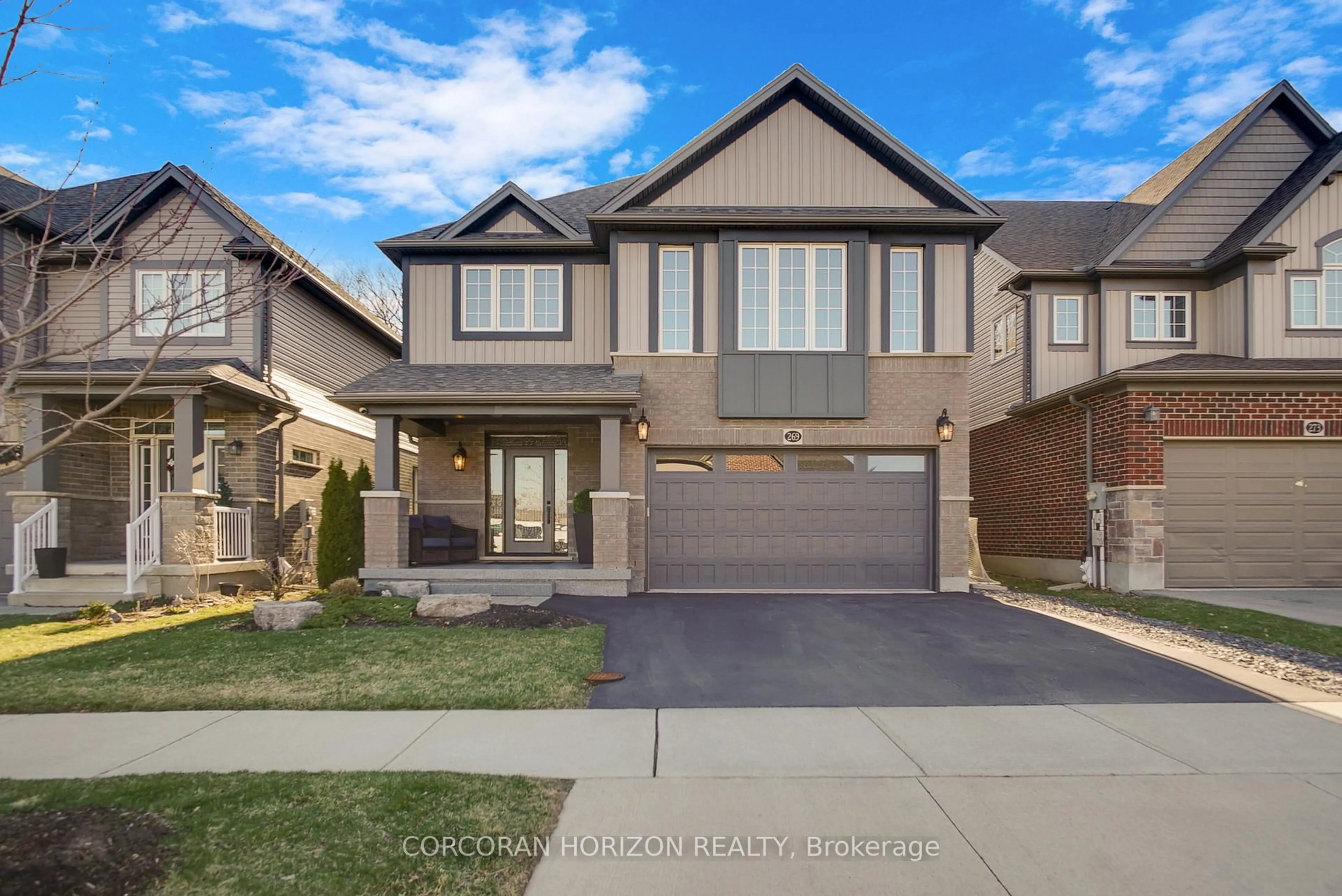 Home with brick exterior material, street for 269 Sedgewood St, Kitchener Ontario N2P 2N3