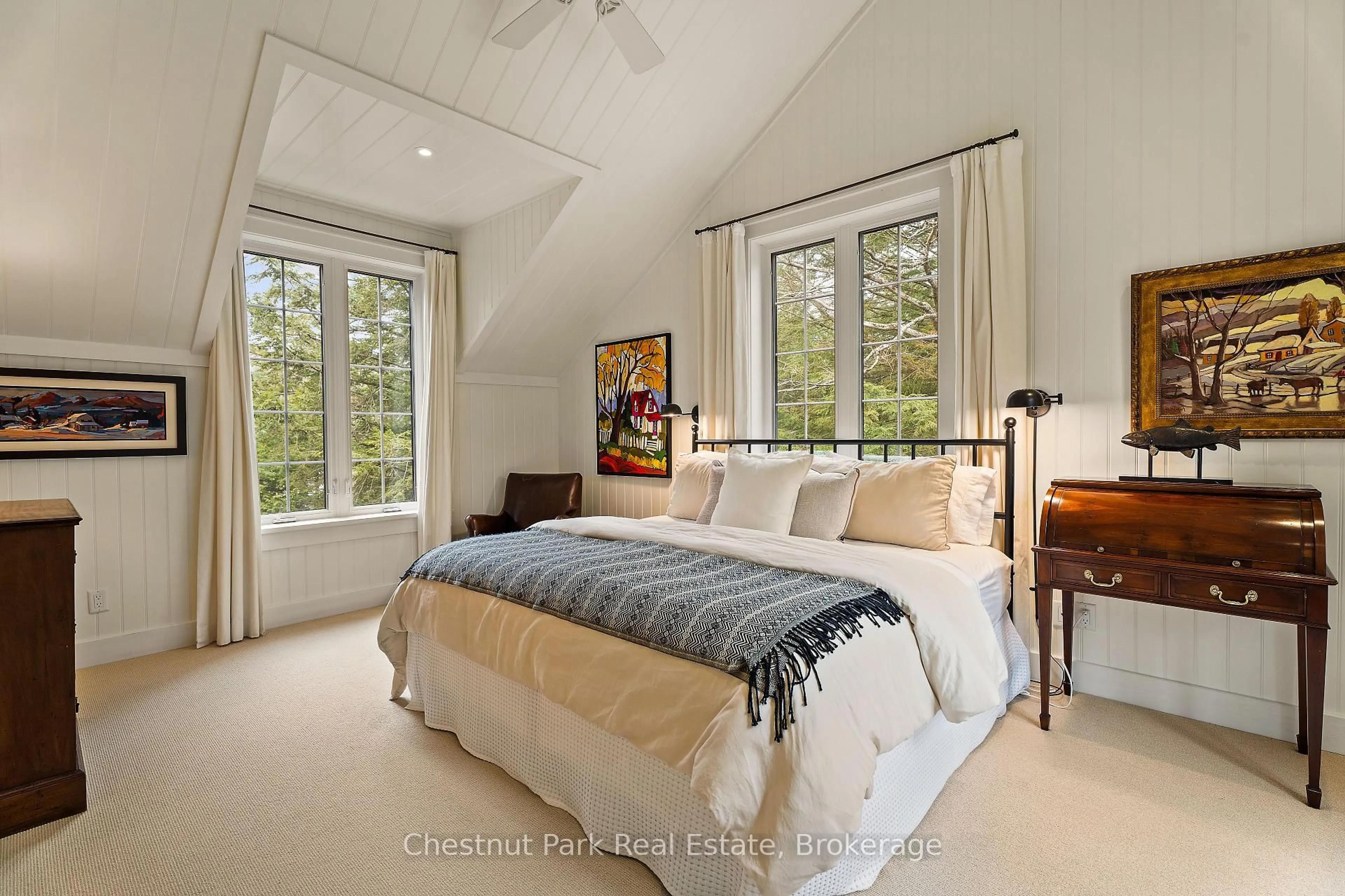 Bedroom with bed, unknown for 30 LITTLE JOE Rd, Seguin Ontario P0C 1J0