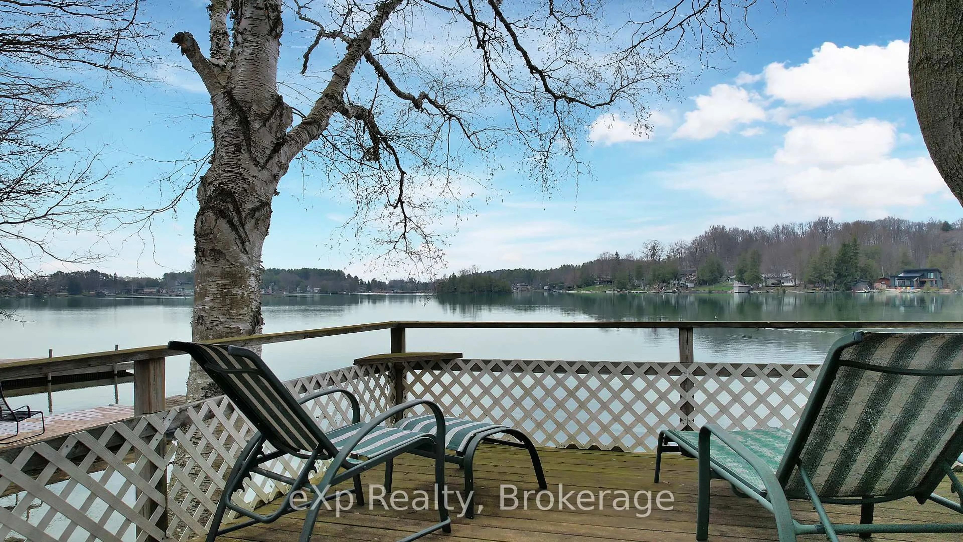Patio, water/lake/river/ocean view for 182 Lake Rosalind Road 1 N/A, Brockton Ontario N4N 3B9