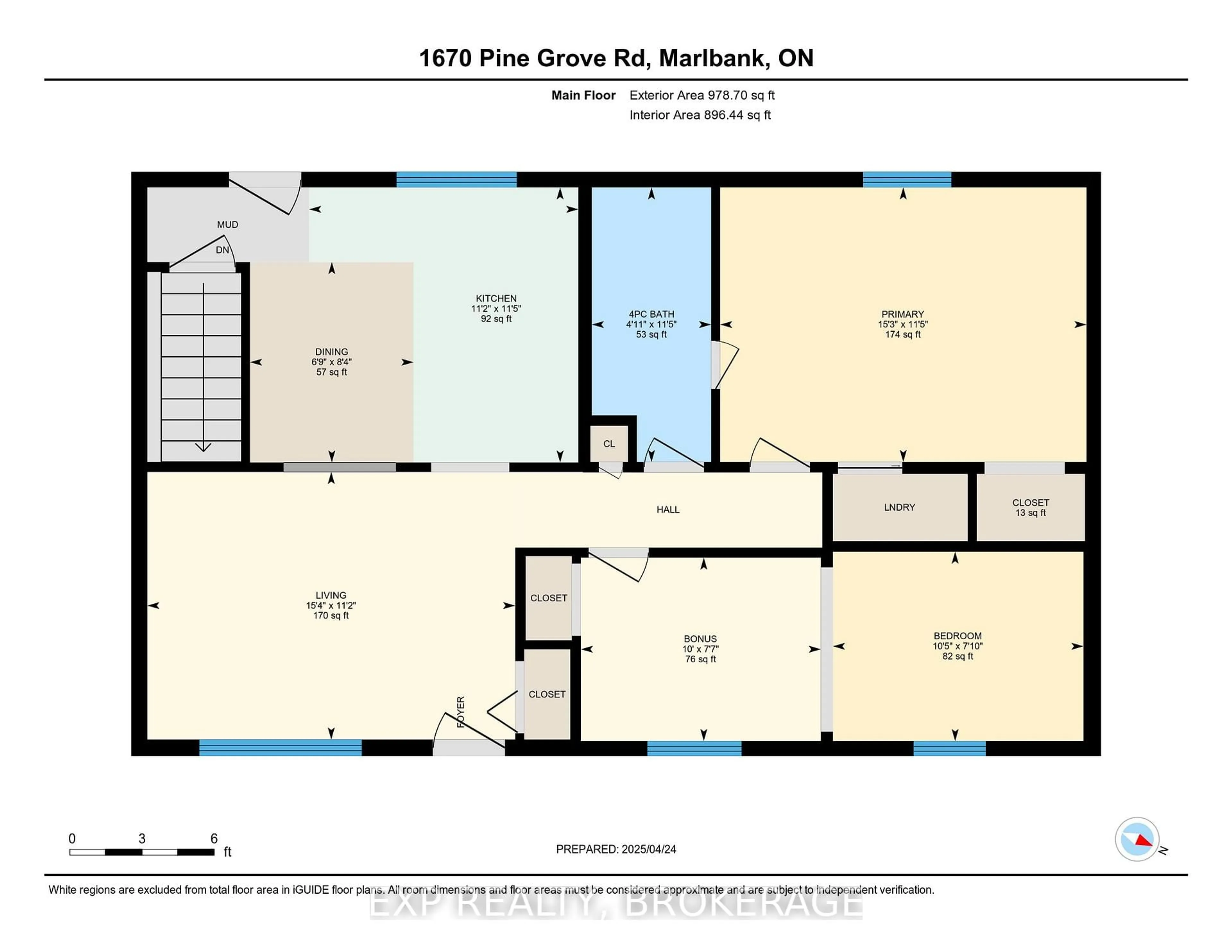 Floor plan for 1670 PINE GROVE Rd, Greater Napanee Ontario K0K 2W0