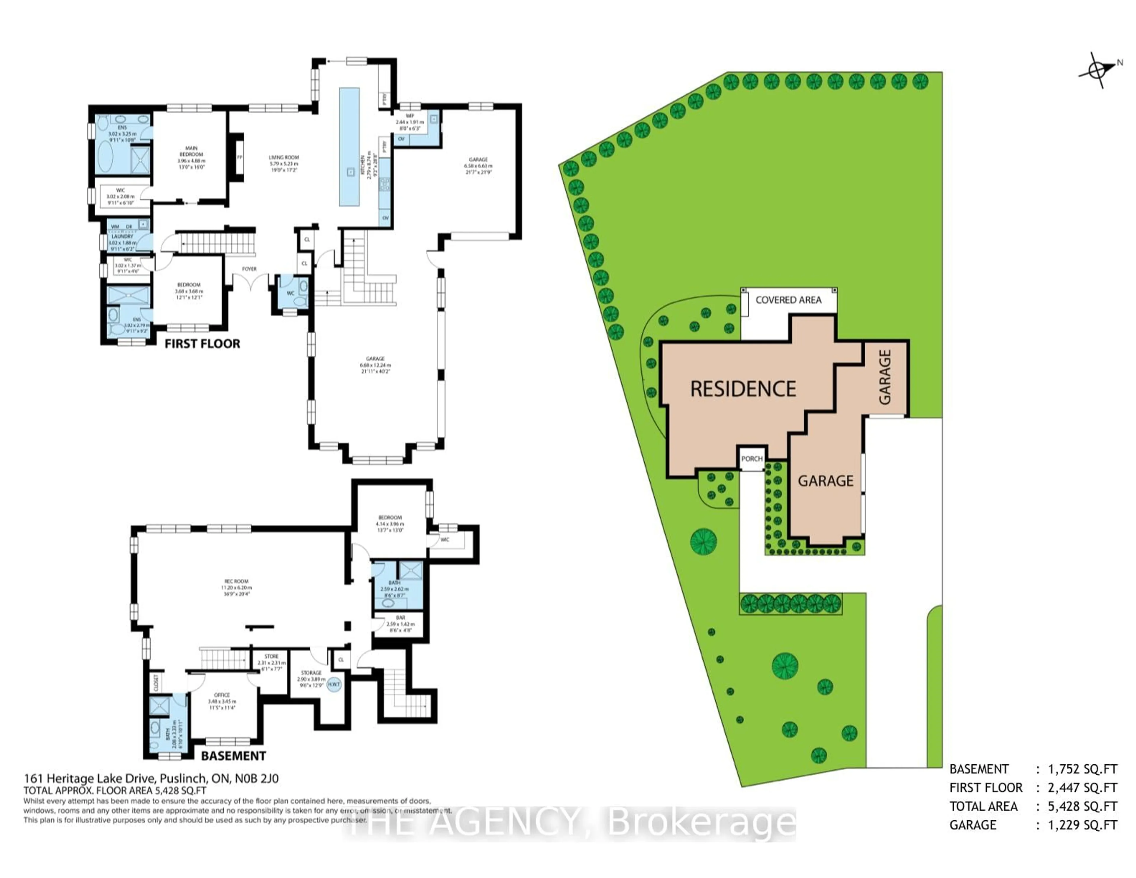 Floor plan for 161 Heritage Lake Dr, Puslinch Ontario N0B 2J0