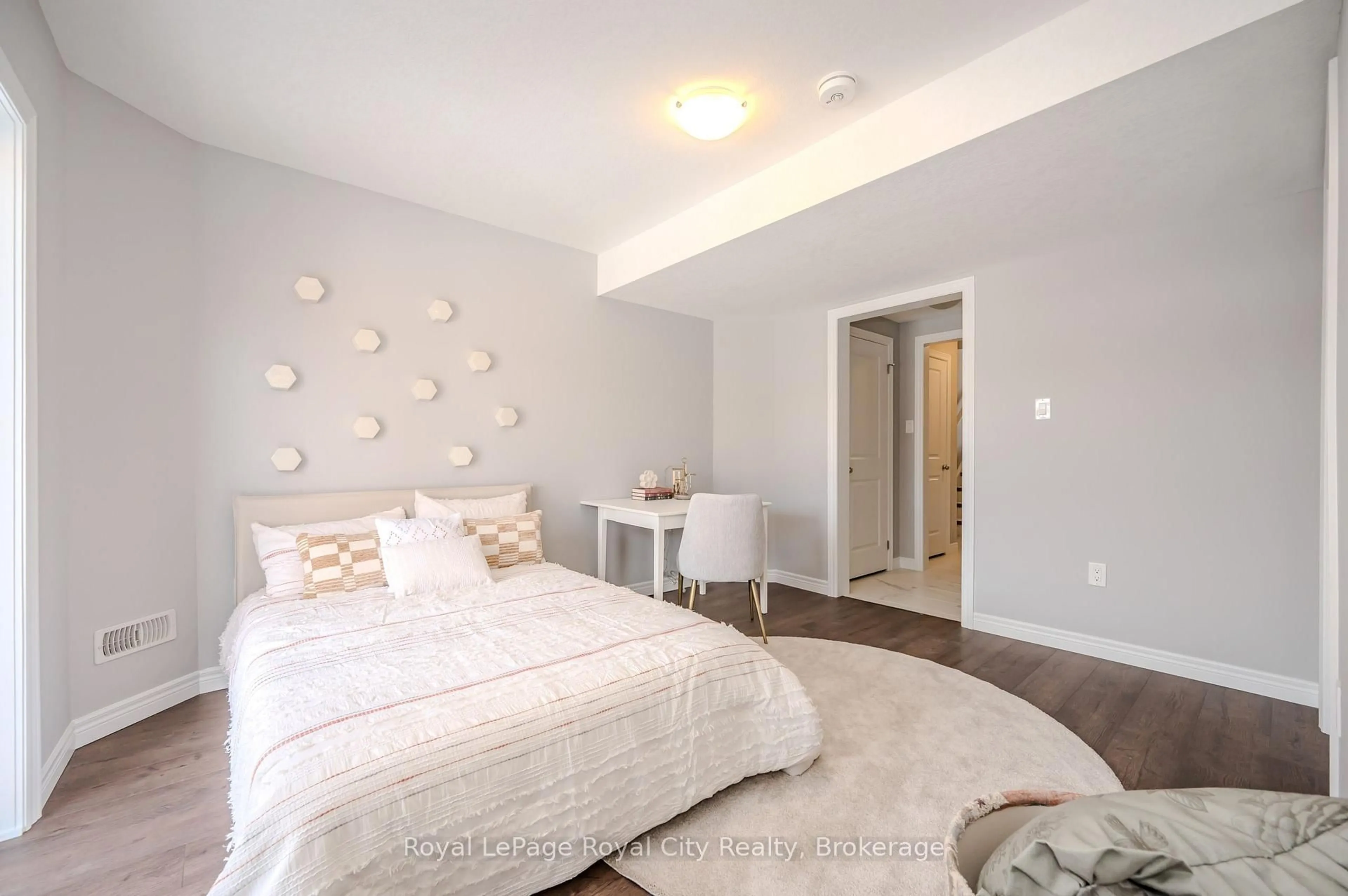 Bedroom with bed, unknown for 5 Sora Lane, Guelph Ontario N1E 0T4