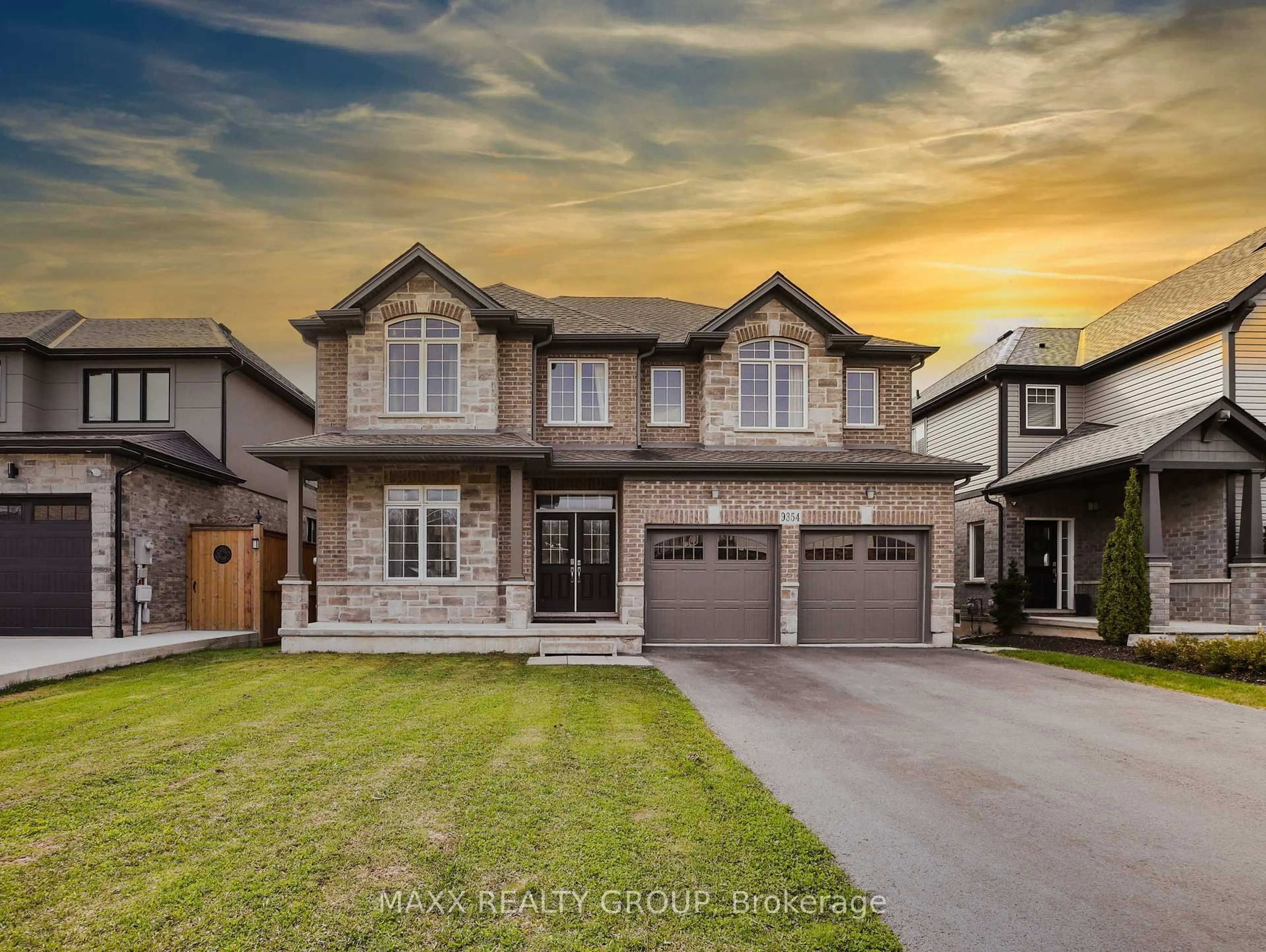 Home with brick exterior material, street for 9354 Shoveller Dr, Niagara Falls Ontario L2H 0M3