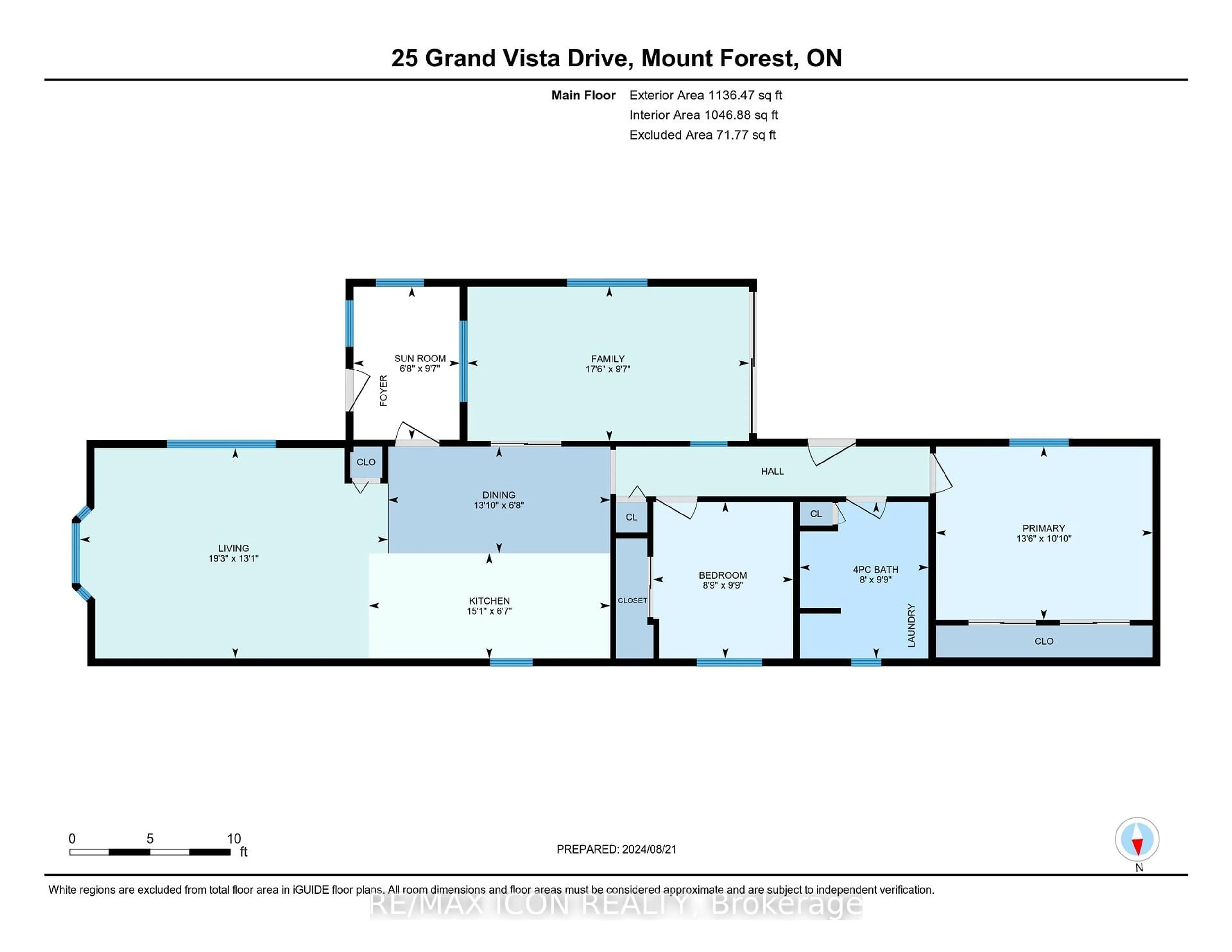 Floor plan for 25 Grand Vista Cres, Wellington North Ontario N0G 2L0