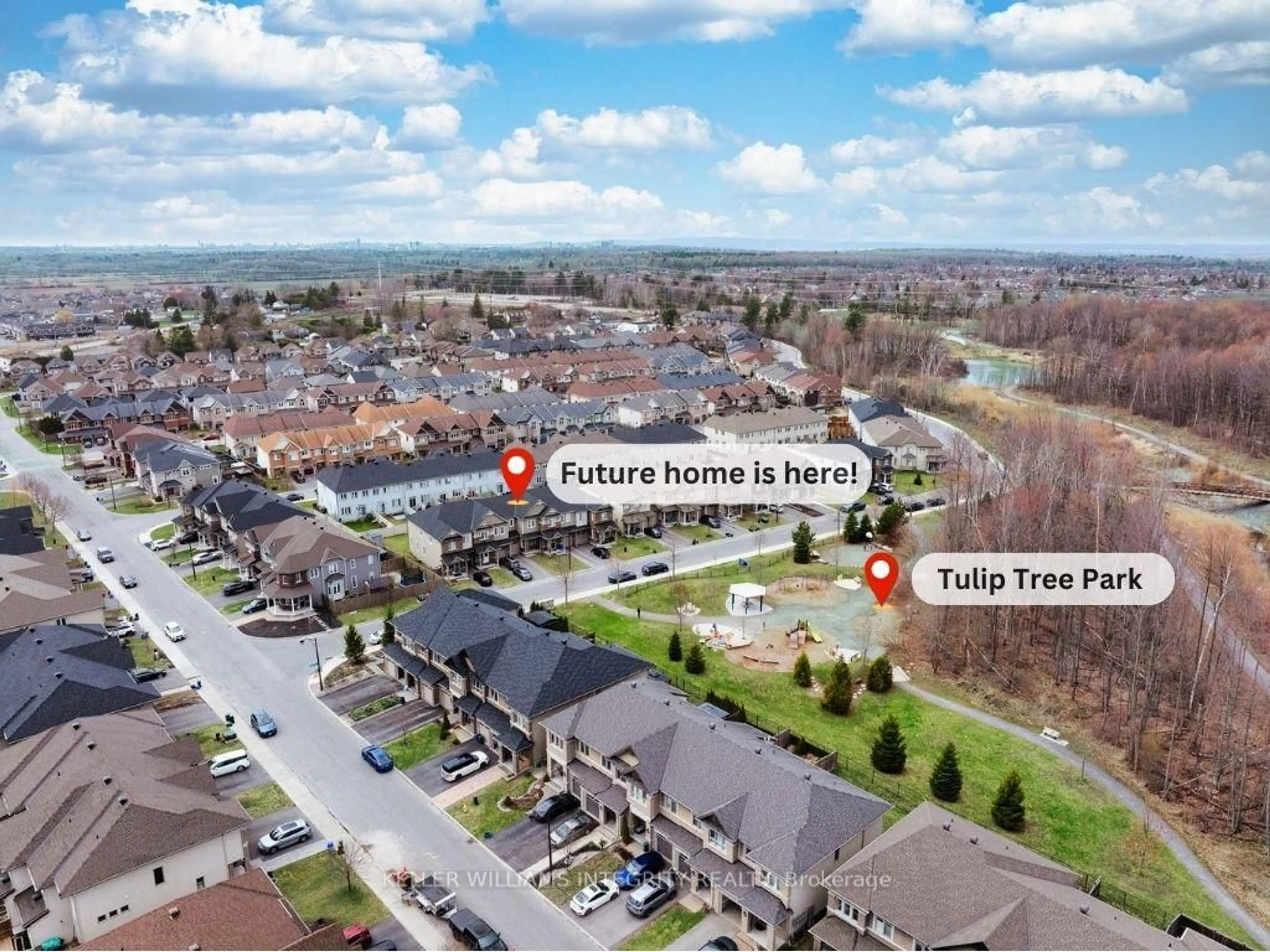 A pic from outside/outdoor area/front of a property/back of a property/a pic from drone, street for 509 Tulip Tree Way, Ottawa Ontario K1W 0L8