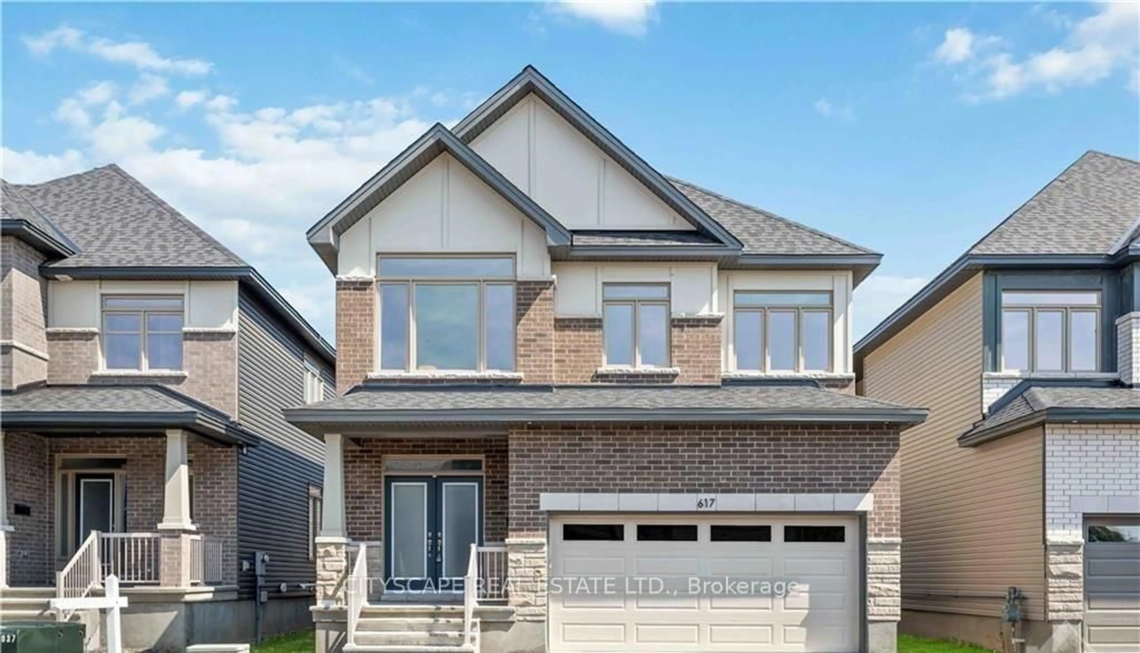Home with brick exterior material, street for 617 Kenabeek Terr, Ottawa Ontario K4M 0B3
