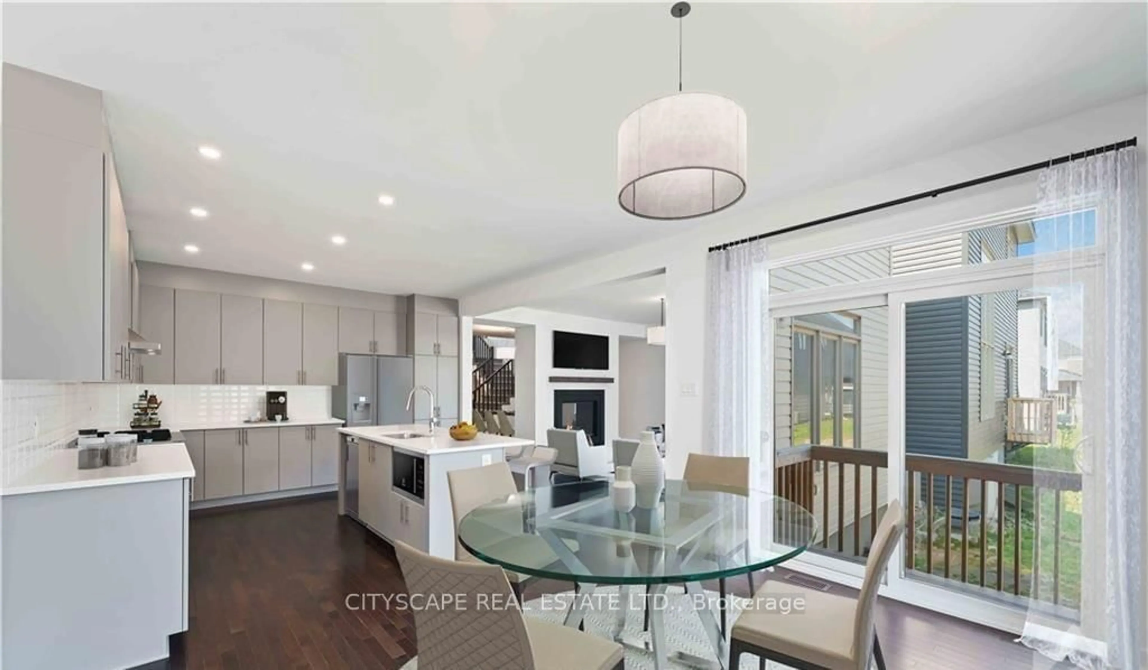 Open concept kitchen, unknown for 617 Kenabeek Terr, Ottawa Ontario K4M 0B3