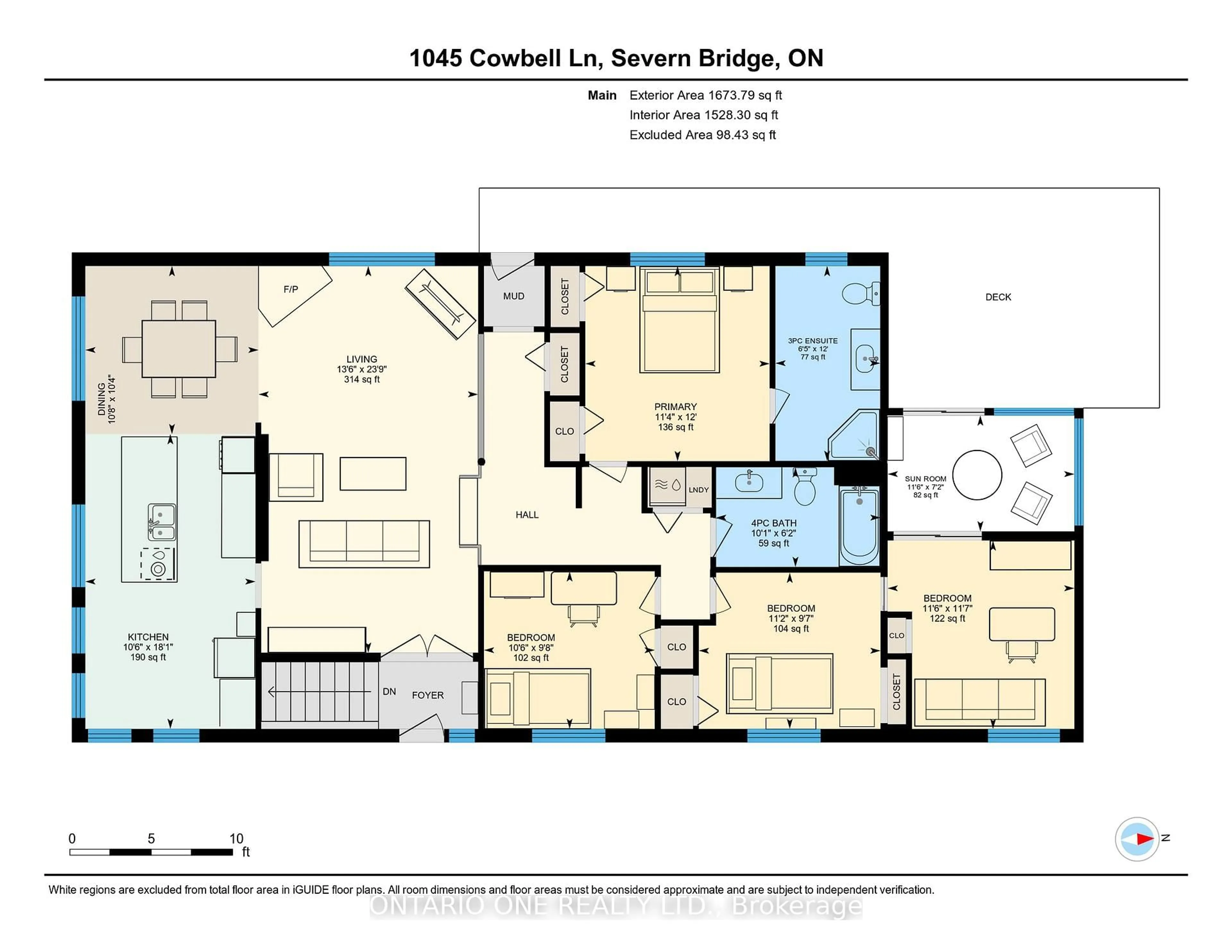 Floor plan for 1045 Cowbell Lane, Gravenhurst Ontario P0E 1N0