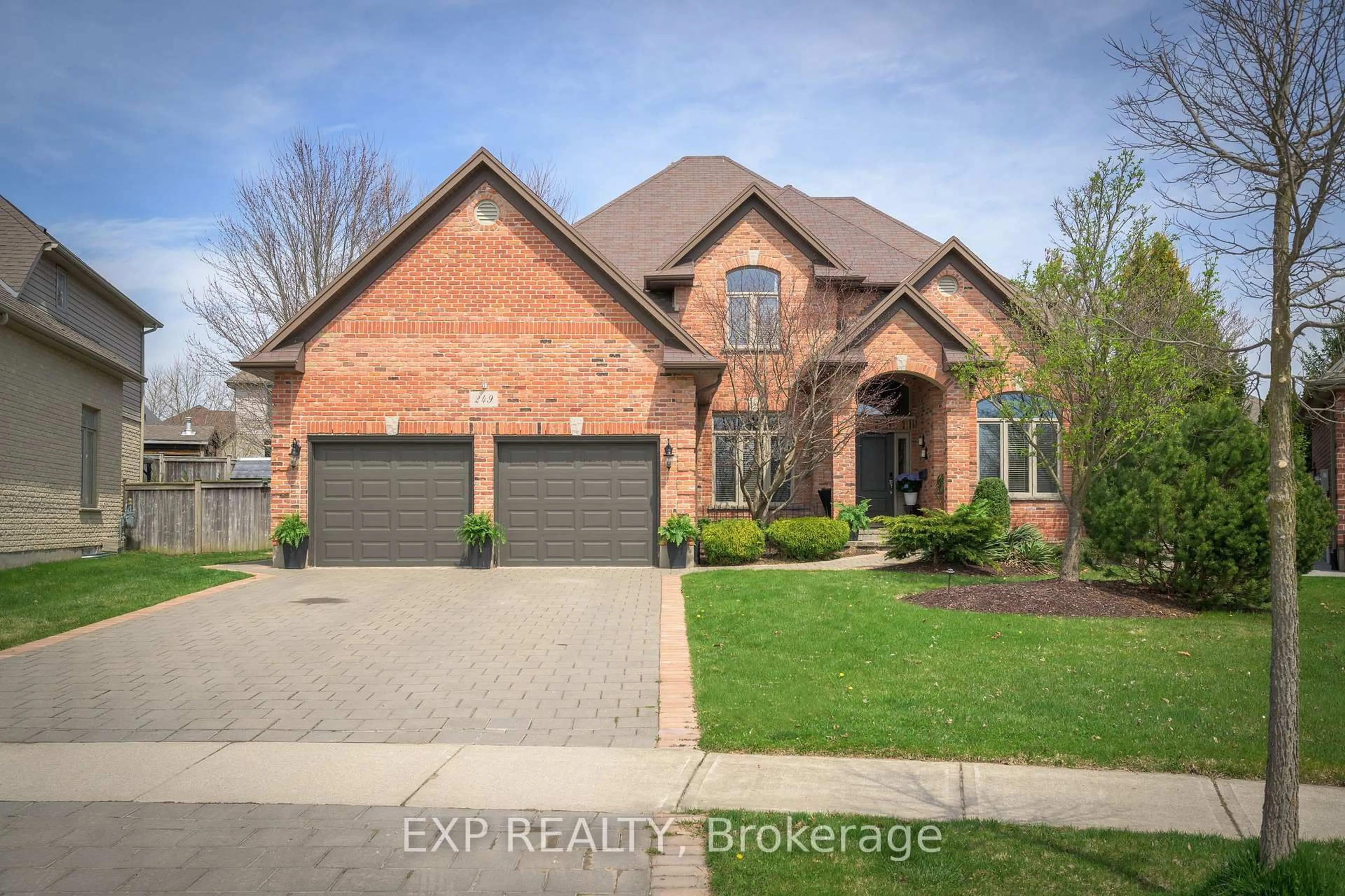 Home with brick exterior material, street for 249 Elderberry Ave, London North Ontario N5X 0A1