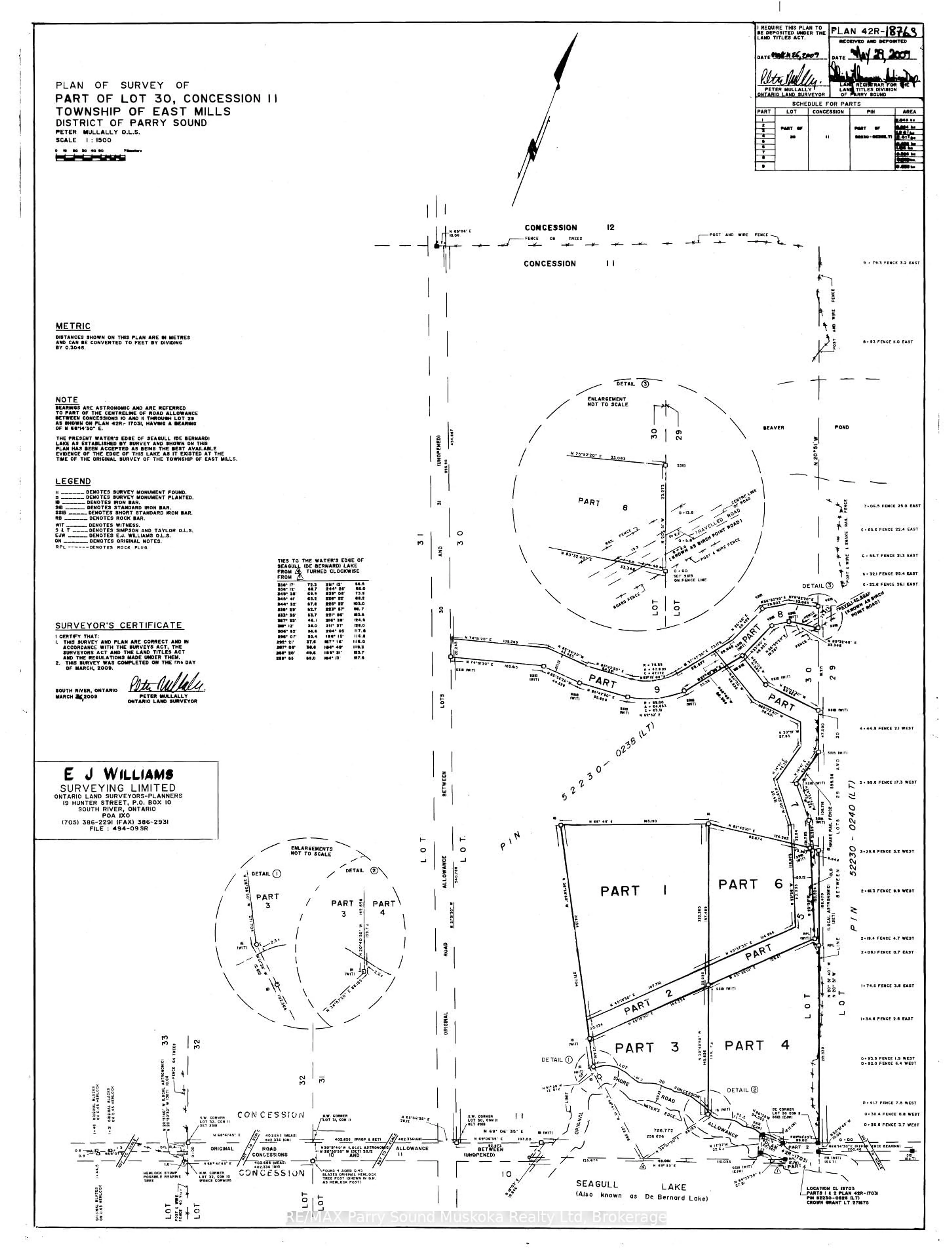 Floor plan for 292B BIRCH POINT ROAD N/A, Parry Sound Remote Area Ontario P0H 1A0