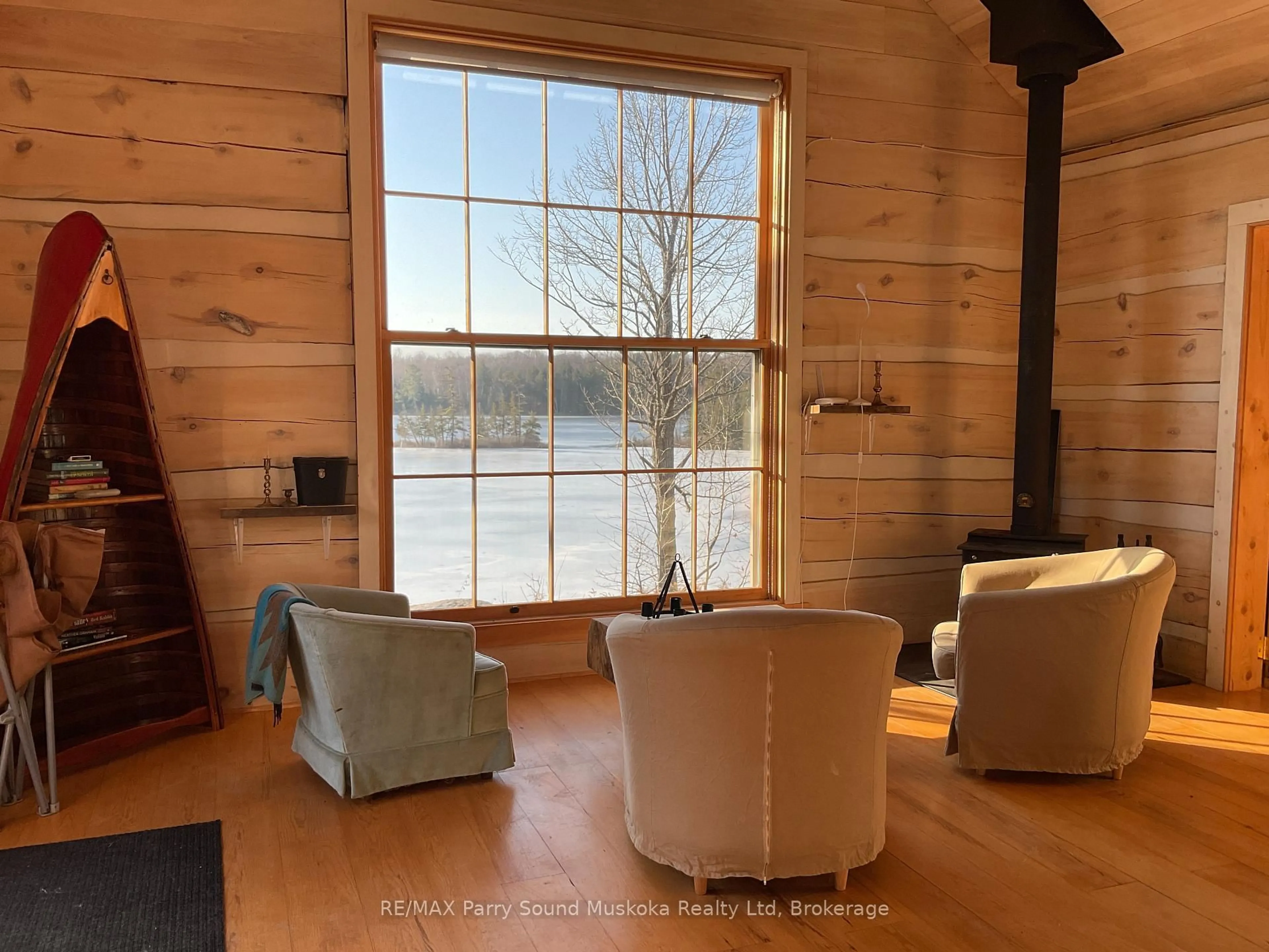 Living room with furniture, wood/laminate floor for 292B BIRCH POINT ROAD N/A, Parry Sound Remote Area Ontario P0H 1A0