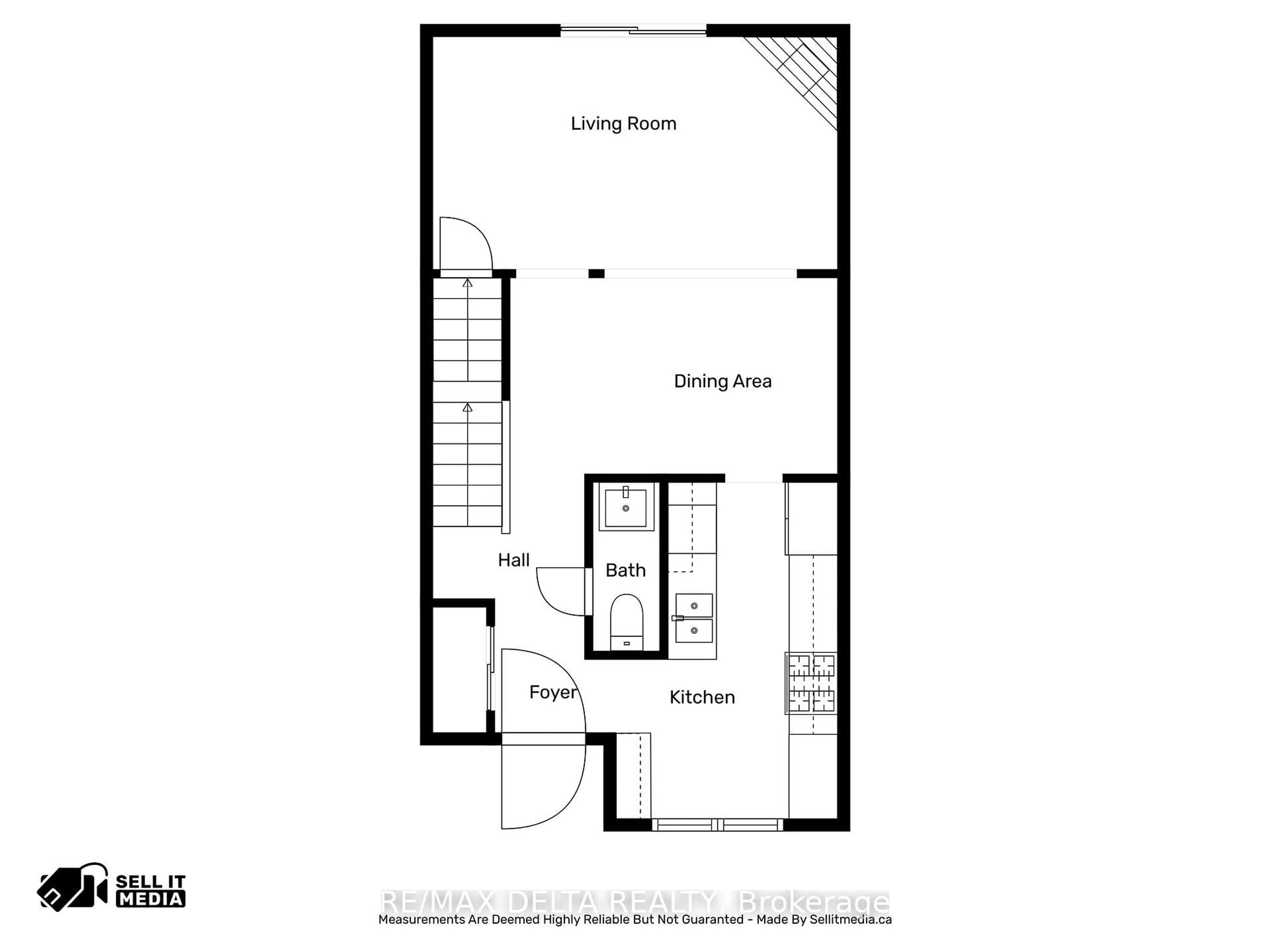 Floor plan for 1822 Loranger Crt, Orleans Ontario K1C 7H6