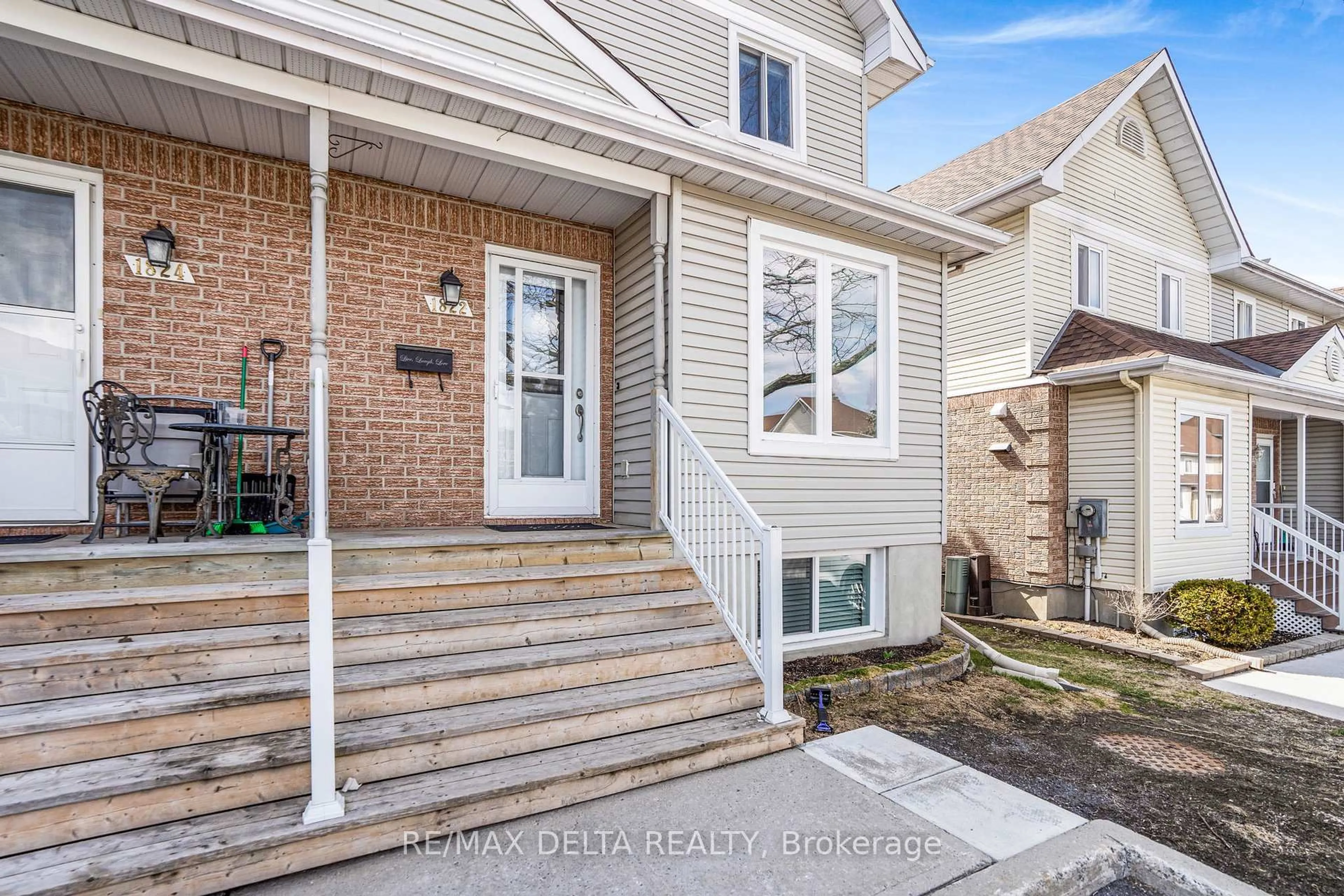Home with brick exterior material, street for 1822 Loranger Crt, Orleans Ontario K1C 7H6