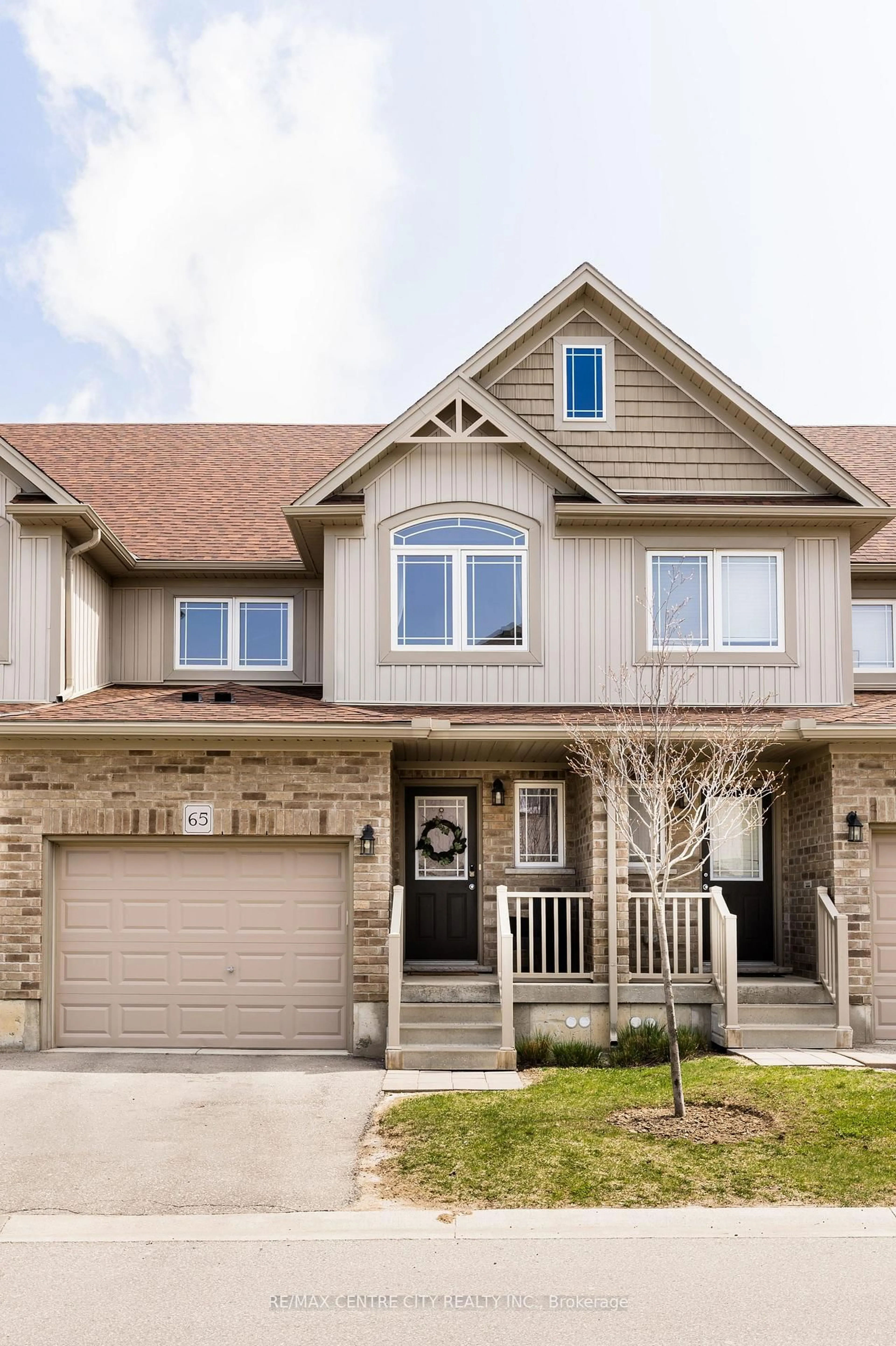 Home with brick exterior material, street for 1220 Riverbend Rd #65, London South Ontario N6K 0G5