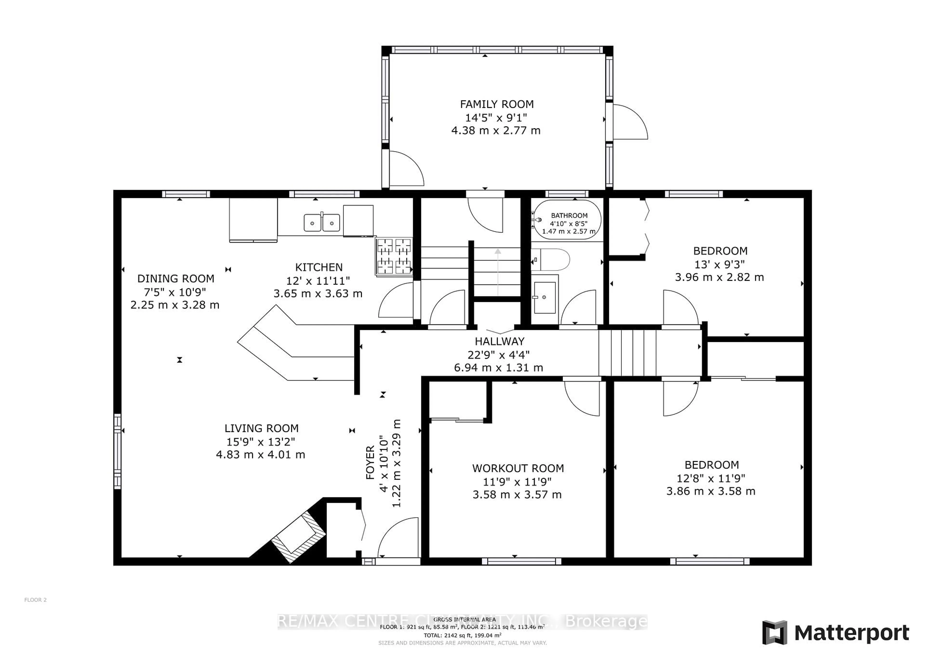 Floor plan for 91 Metcalfe Cres, London South Ontario N6E 1H8