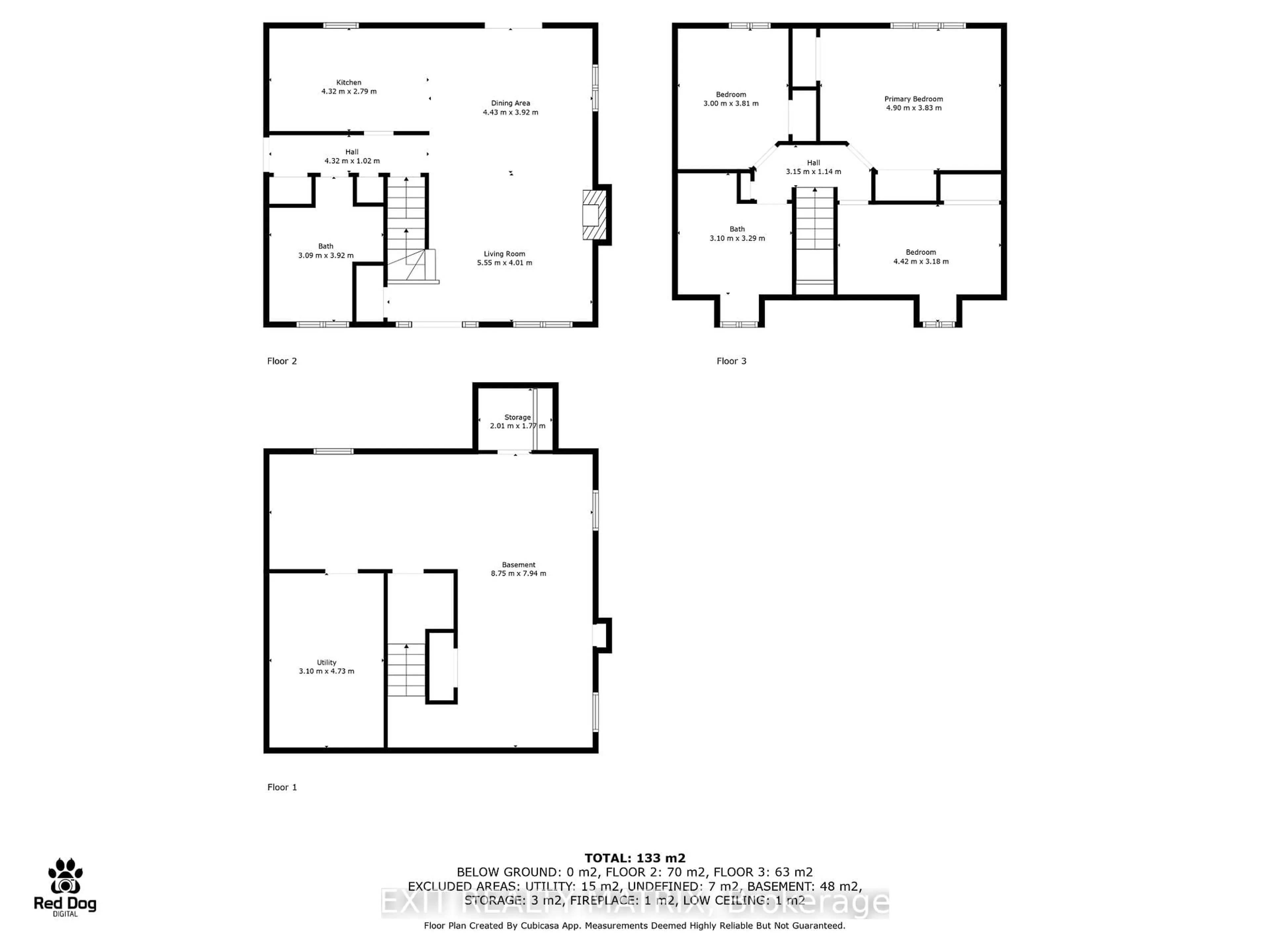 Floor plan for 21 Desnoyers St, Casselman Ontario K0A 1M0