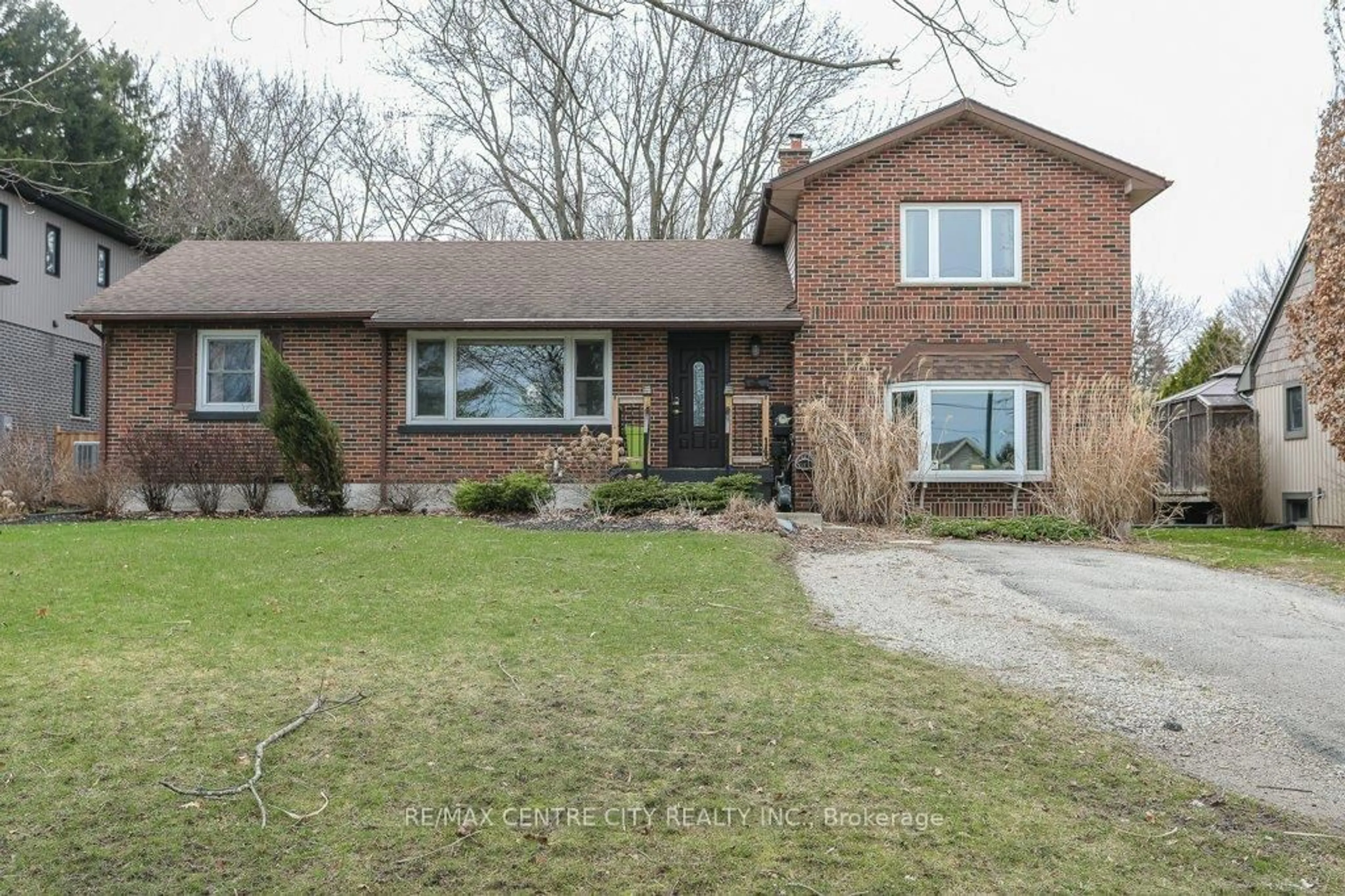 Home with brick exterior material, street for 143 Centennial Ave, Central Elgin Ontario N5R 5B1