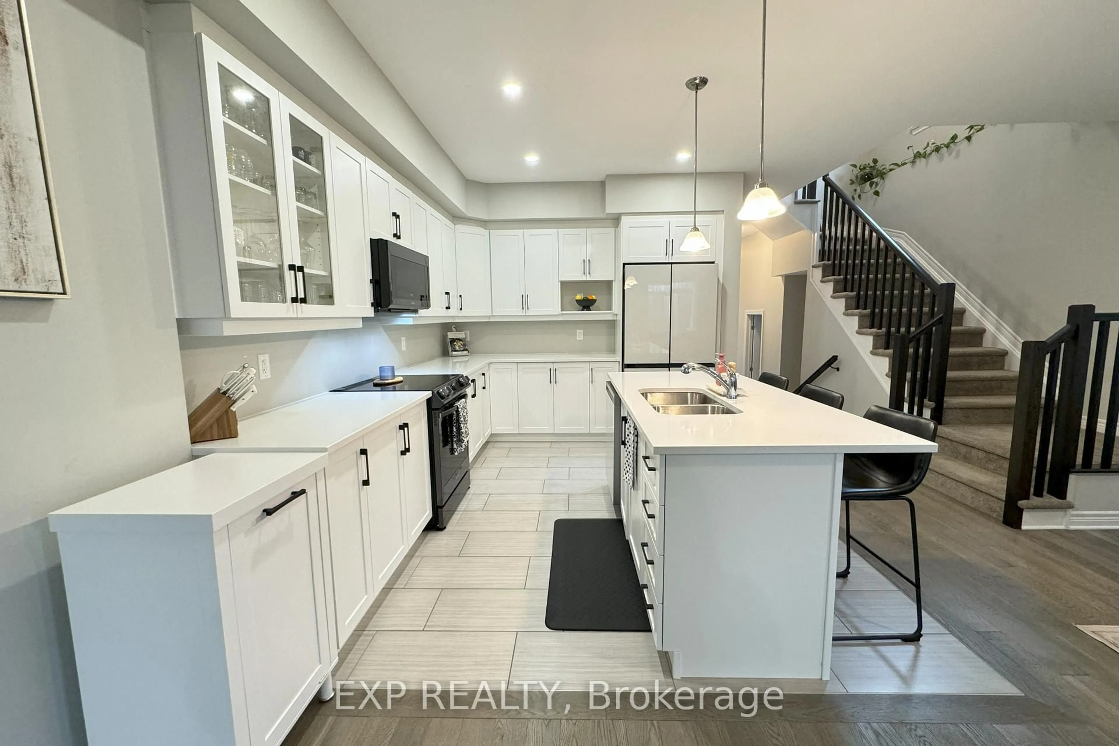 Open concept kitchen, ceramic/tile floor for 97 Mcphail Rd, Carleton Place Ontario K7C 0P6