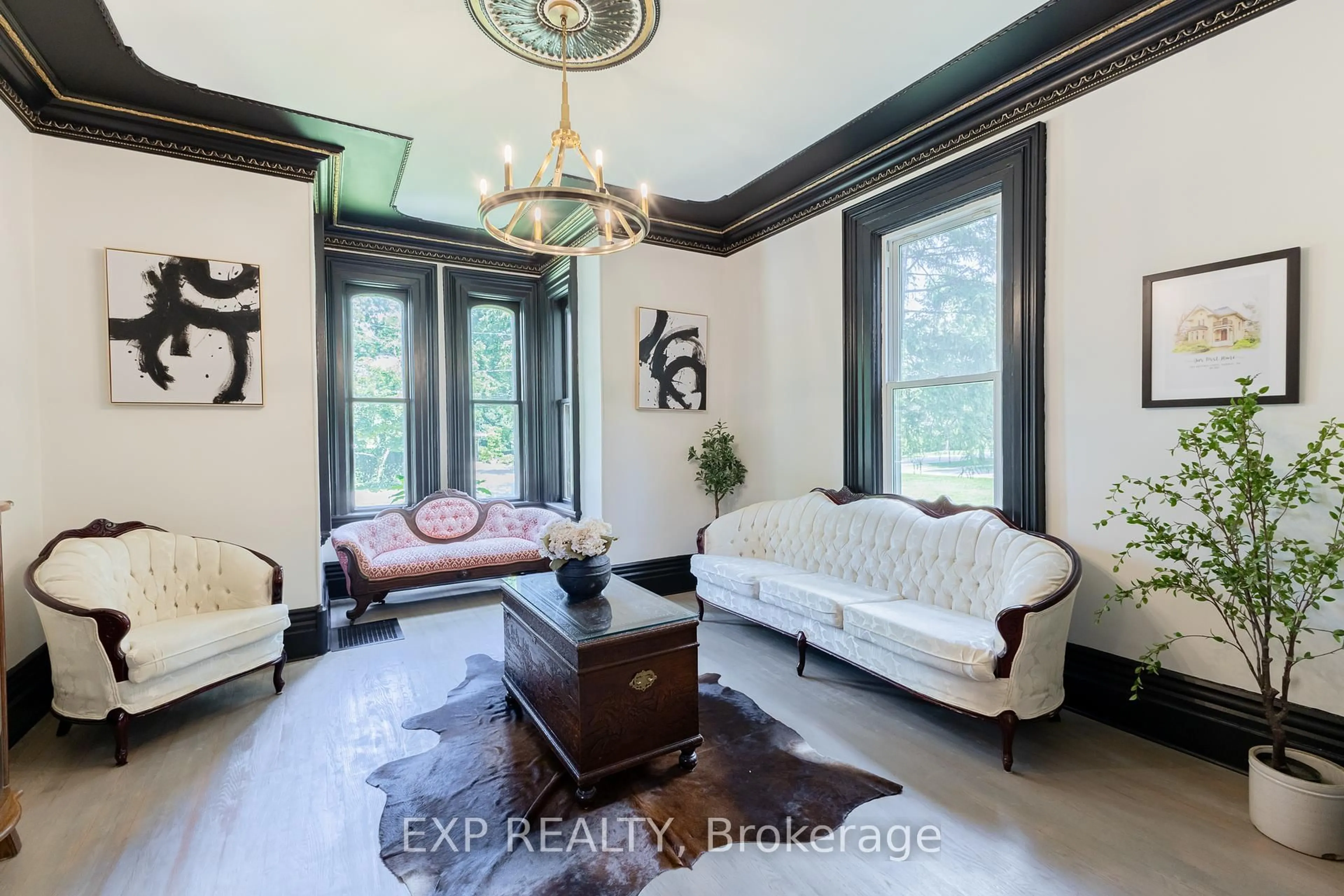 Living room with furniture, unknown for 283 Hastings St, North Middlesex Ontario N0M 2K0