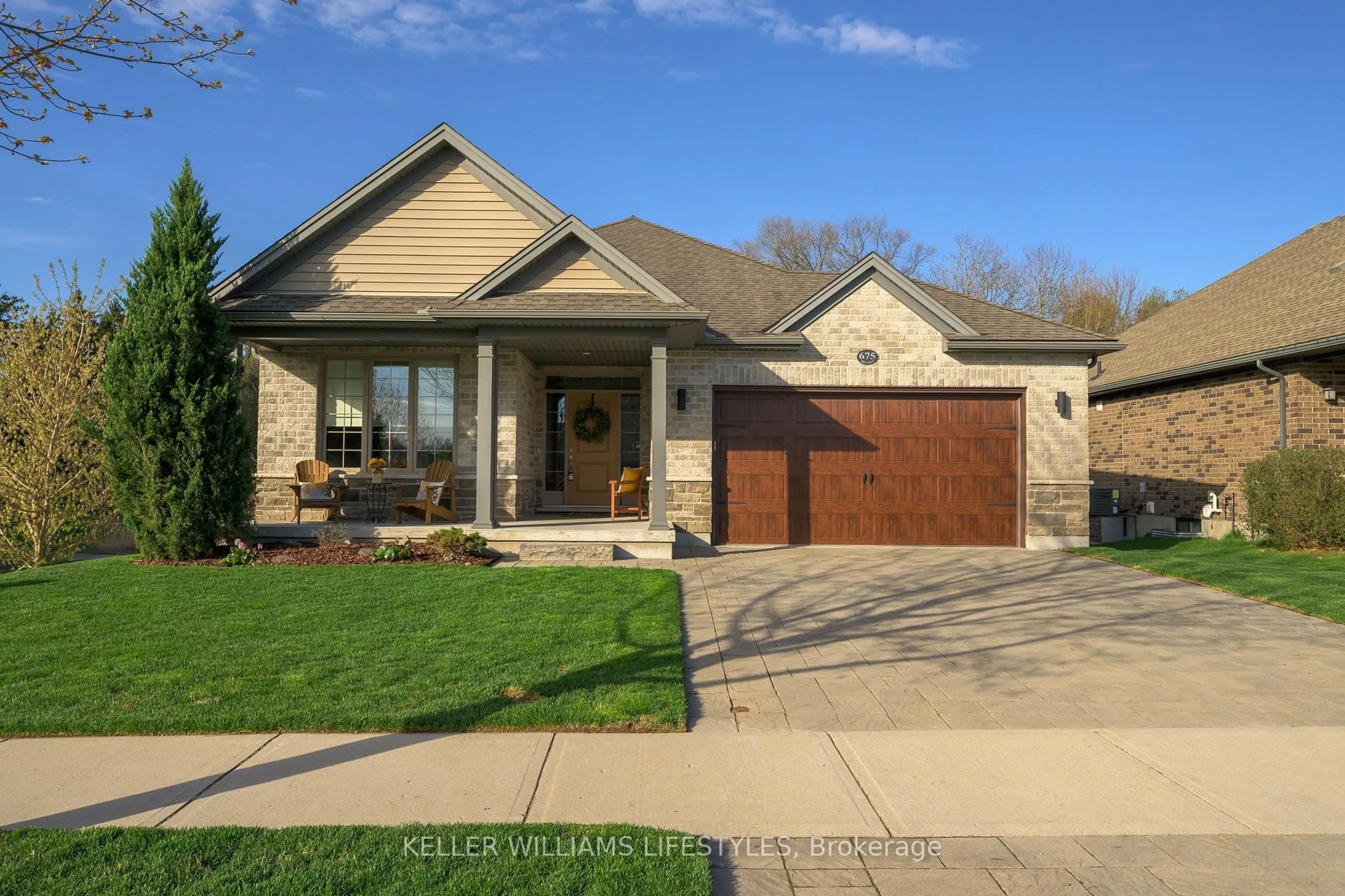 Home with brick exterior material, street for 675 Bennett Cres, Strathroy-Caradoc Ontario N0L 1W0