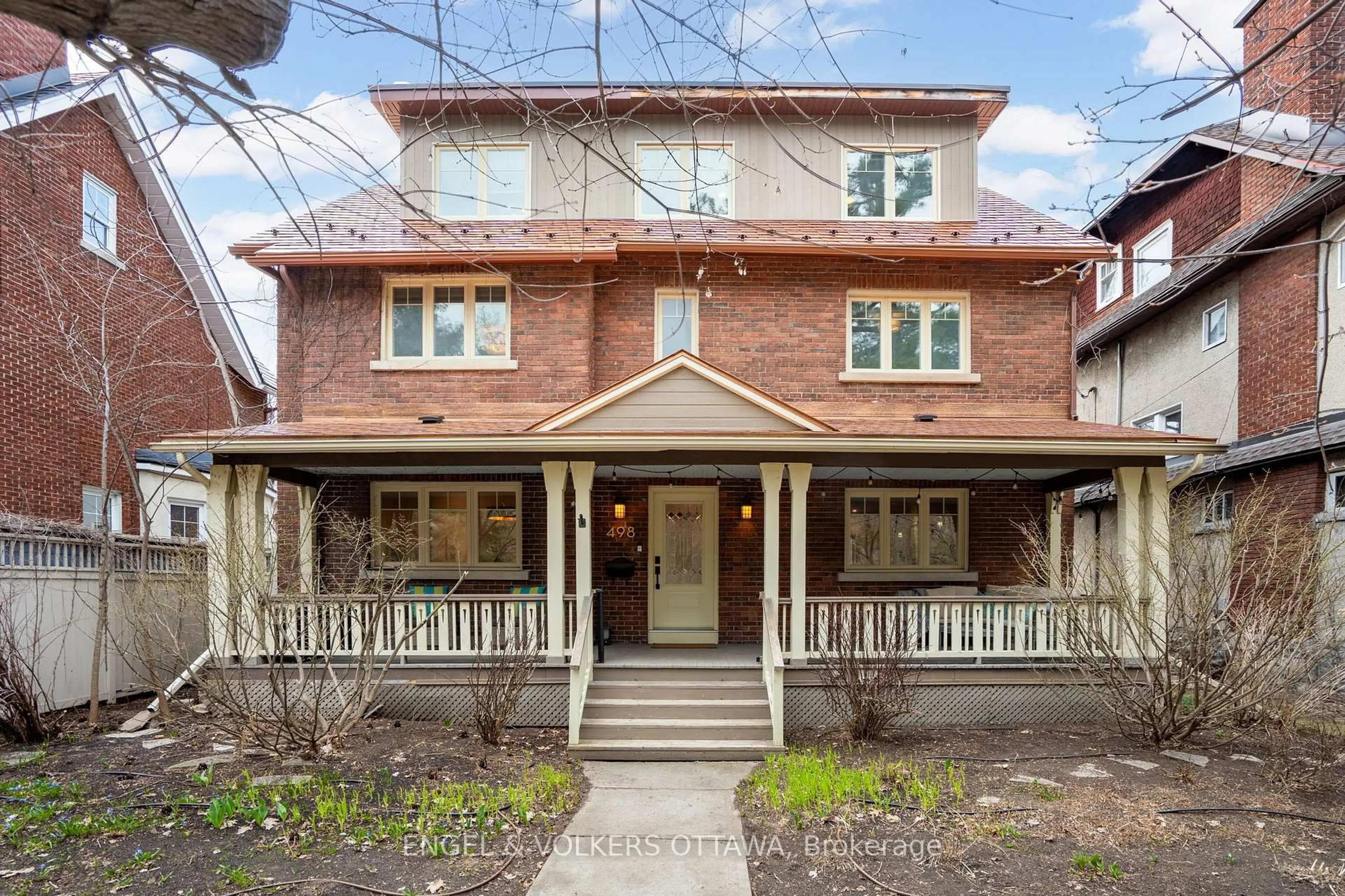 Home with brick exterior material, street for 498 Queen Elizabeth Dr, Ottawa Ontario K1S 3N4